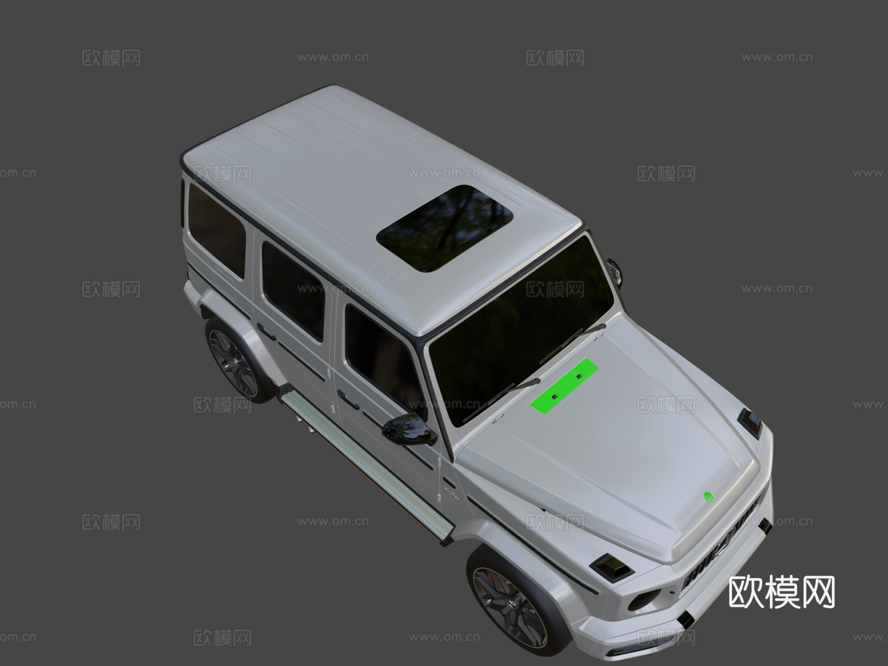 梅赛德斯-奔驰G63 AMG G级越野车su模型