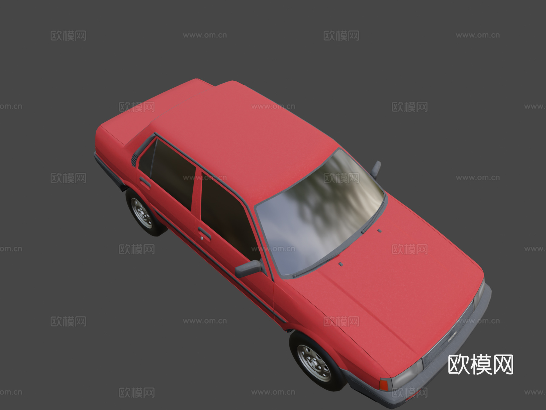 丰田花冠轿车AE82su模型