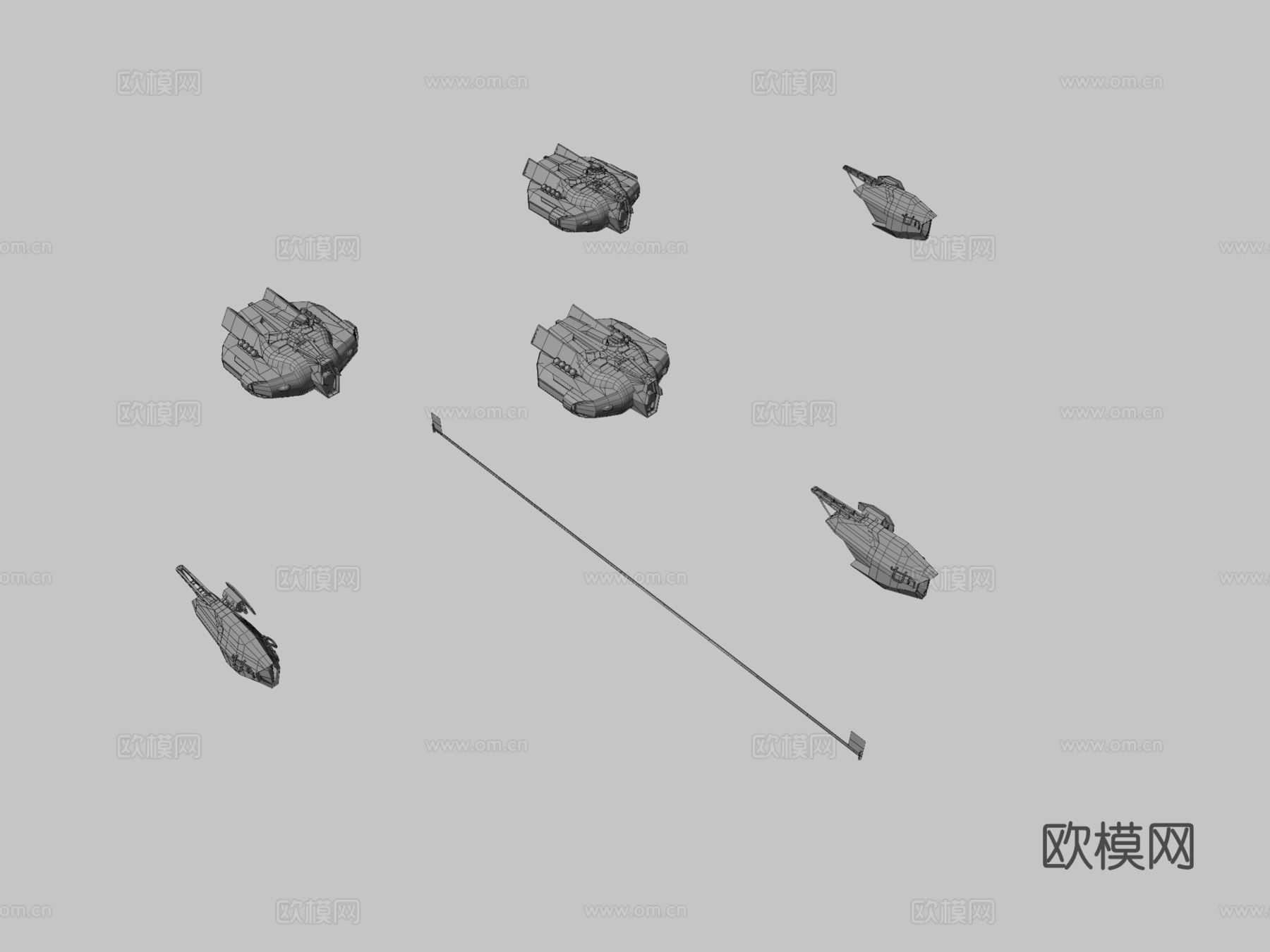 无尽太空 2 Lumeris 战斗机轰炸机su模型