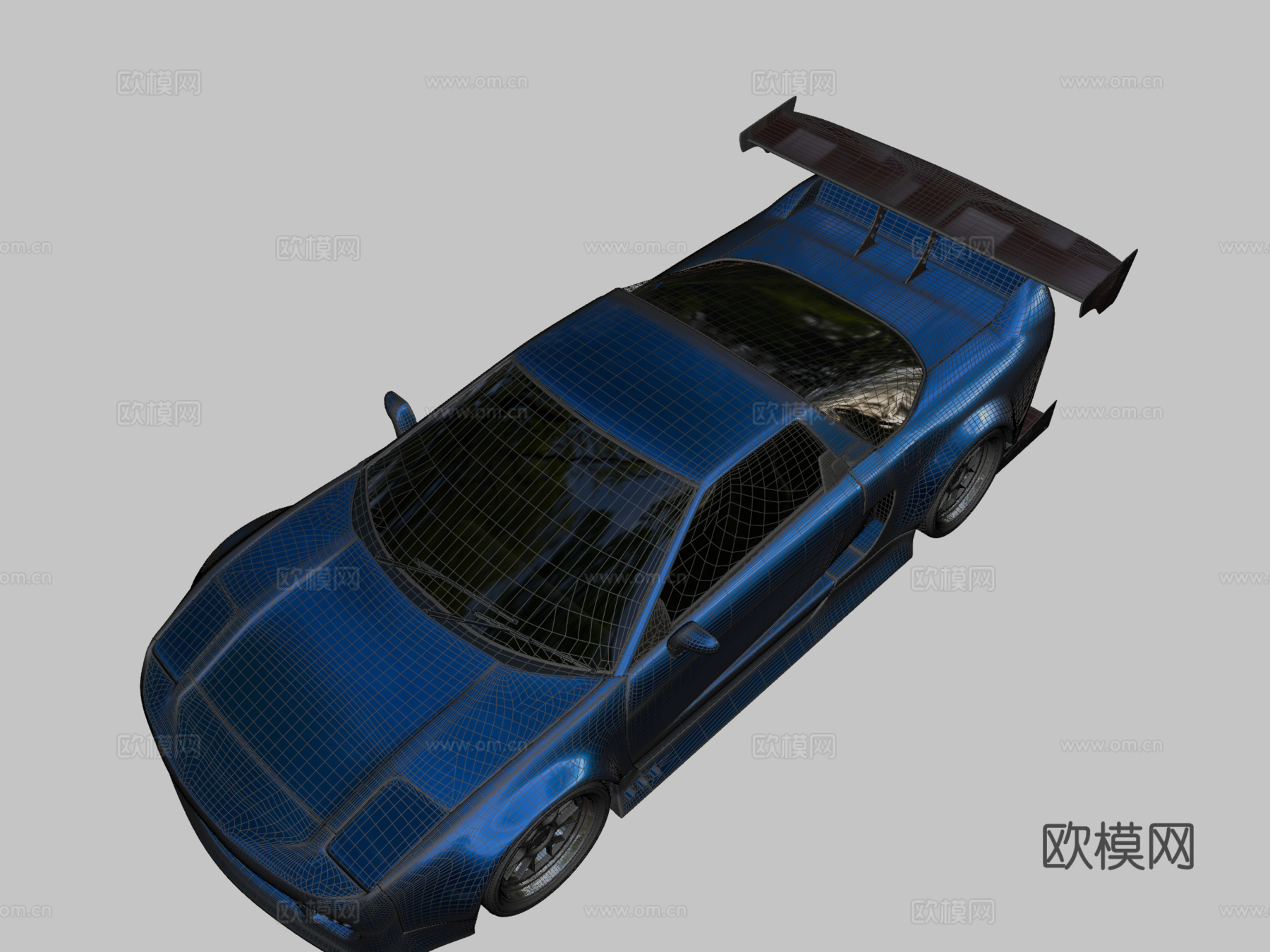 本田NSX改装版su模型