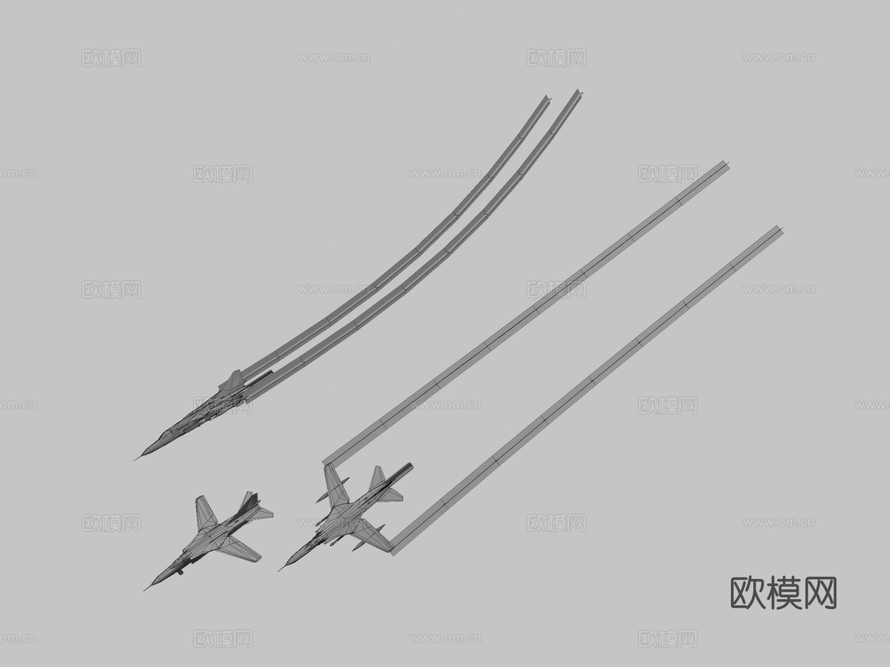 米格23鞭挞者低多边形喷气式战斗机su模型