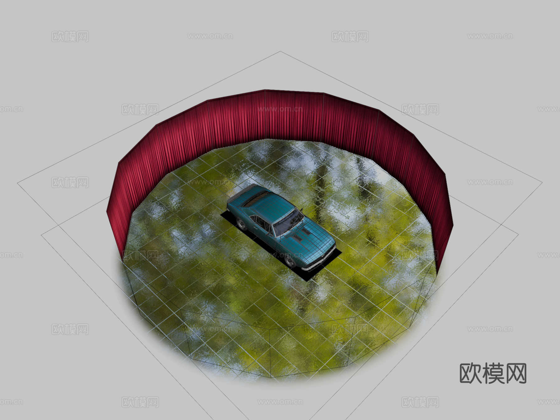 雪佛兰 Camaro SS 396 1967 修复改装su模型