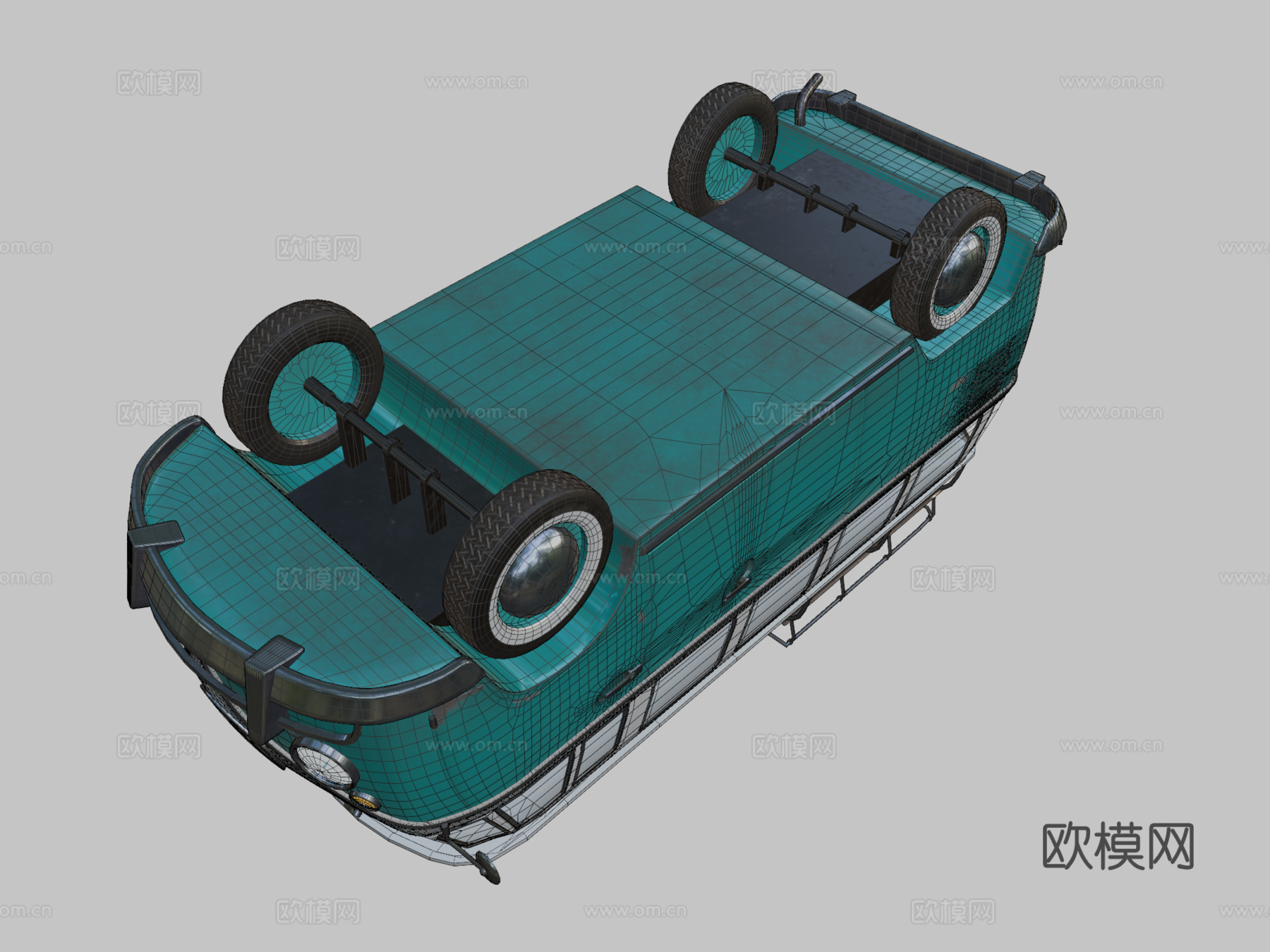 大众面包车su模型