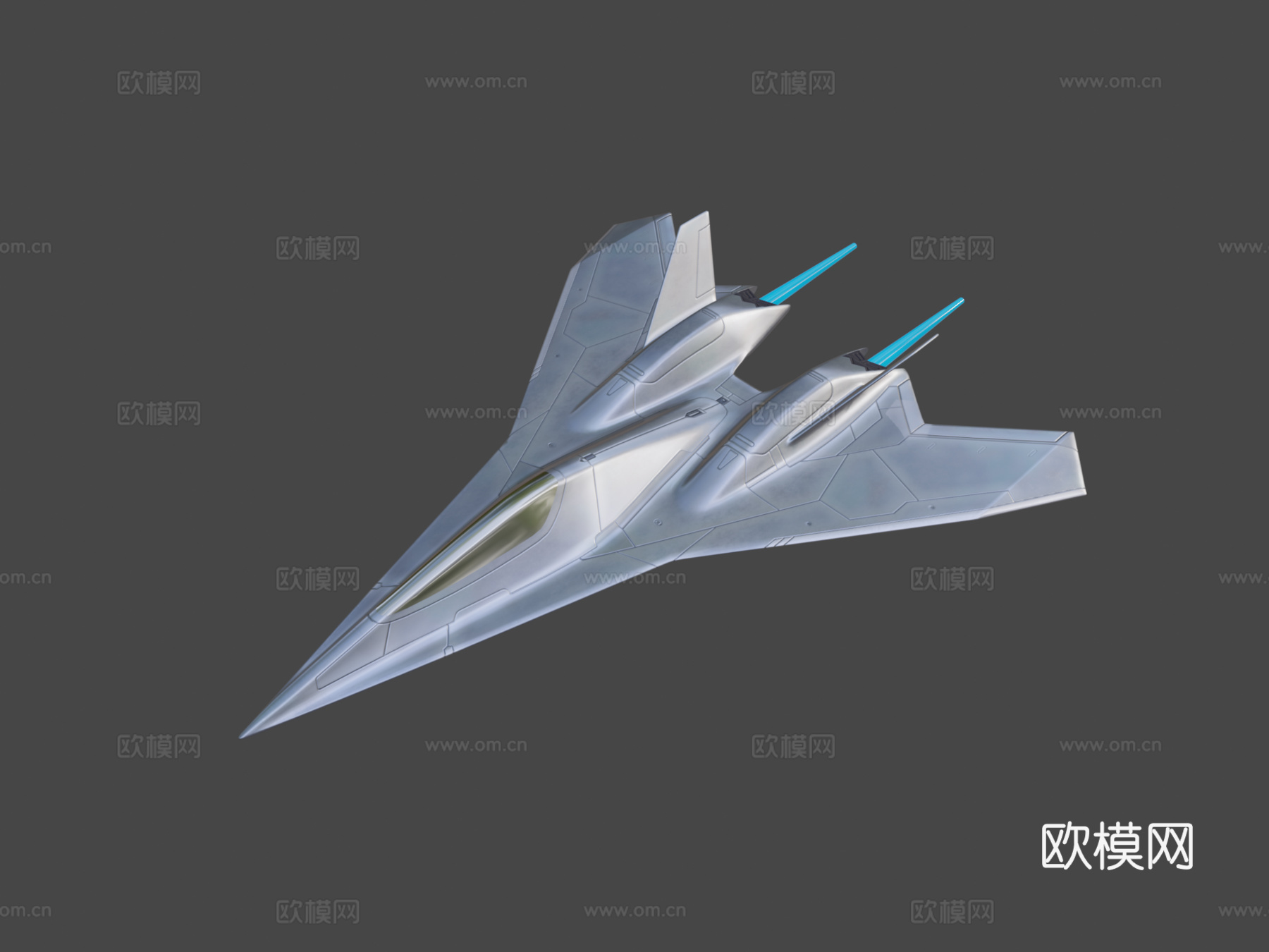 科幻喷气机猎鹰XRsu模型
