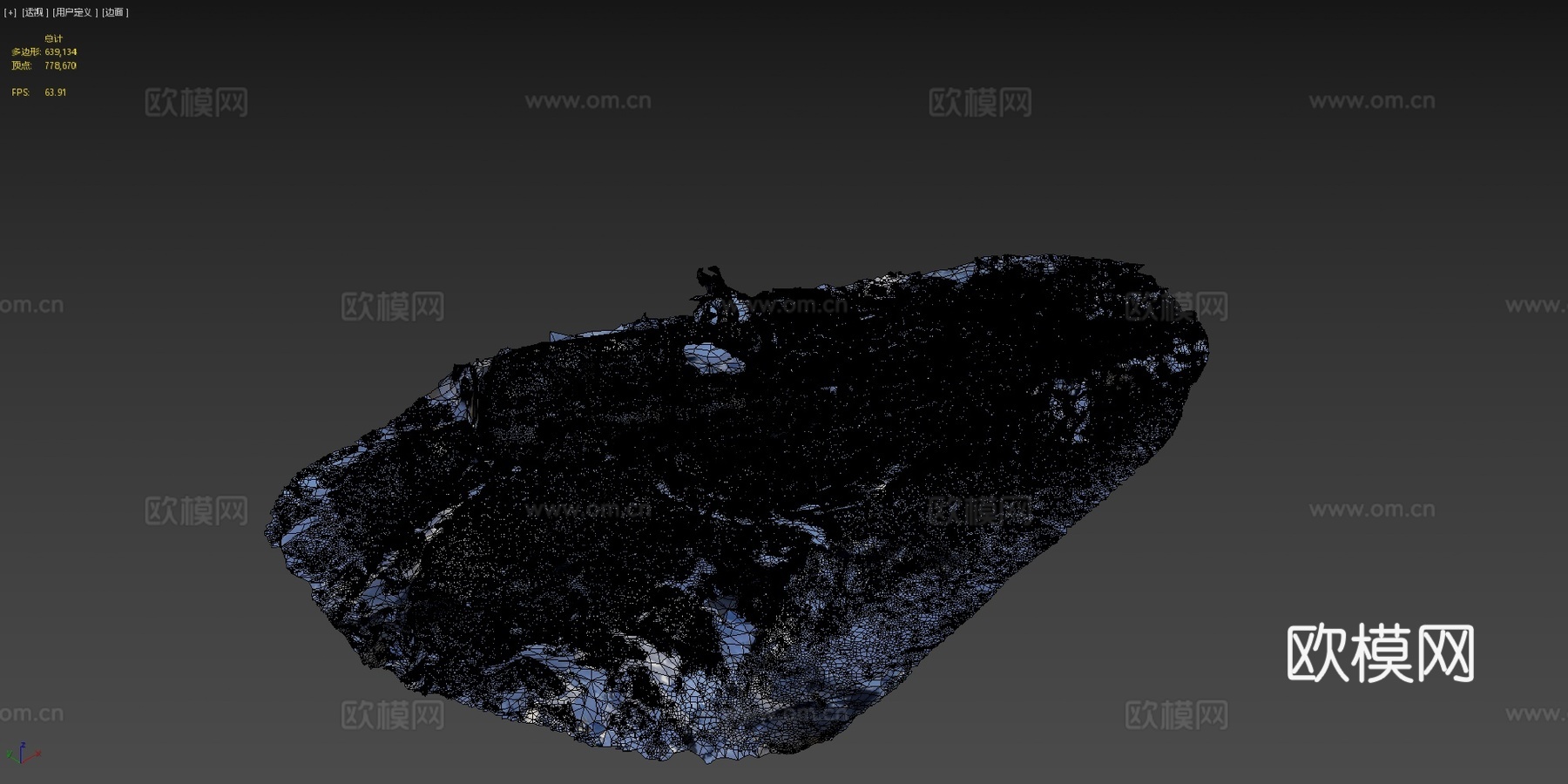 雪中的雪佛兰su模型