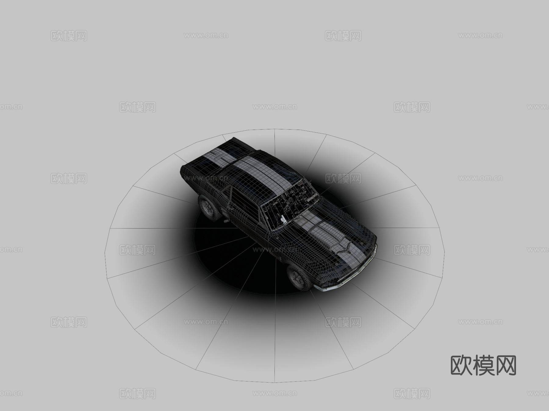 午夜母马 ACIs 1967 福特野马su模型