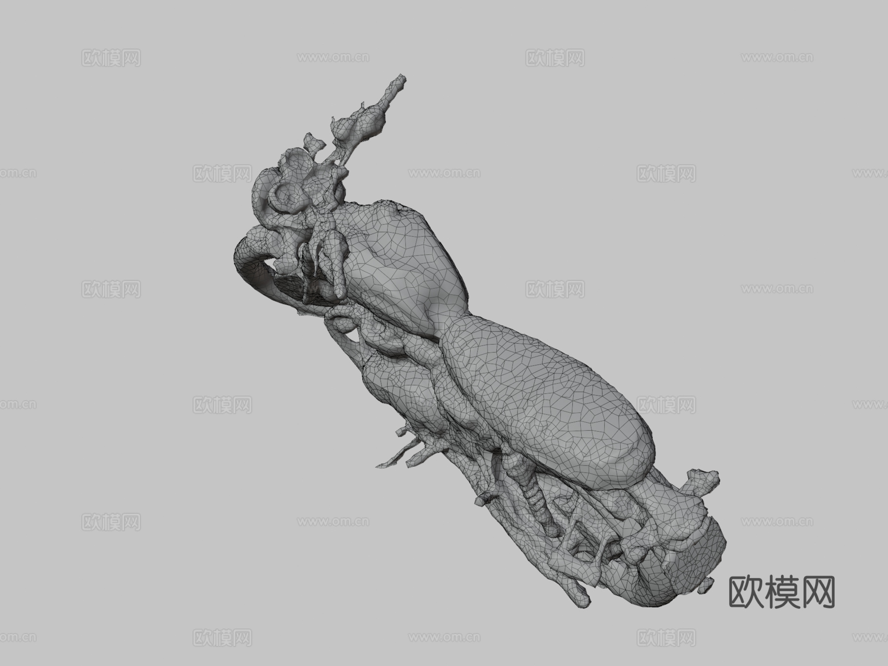 凯旋摩托车su模型