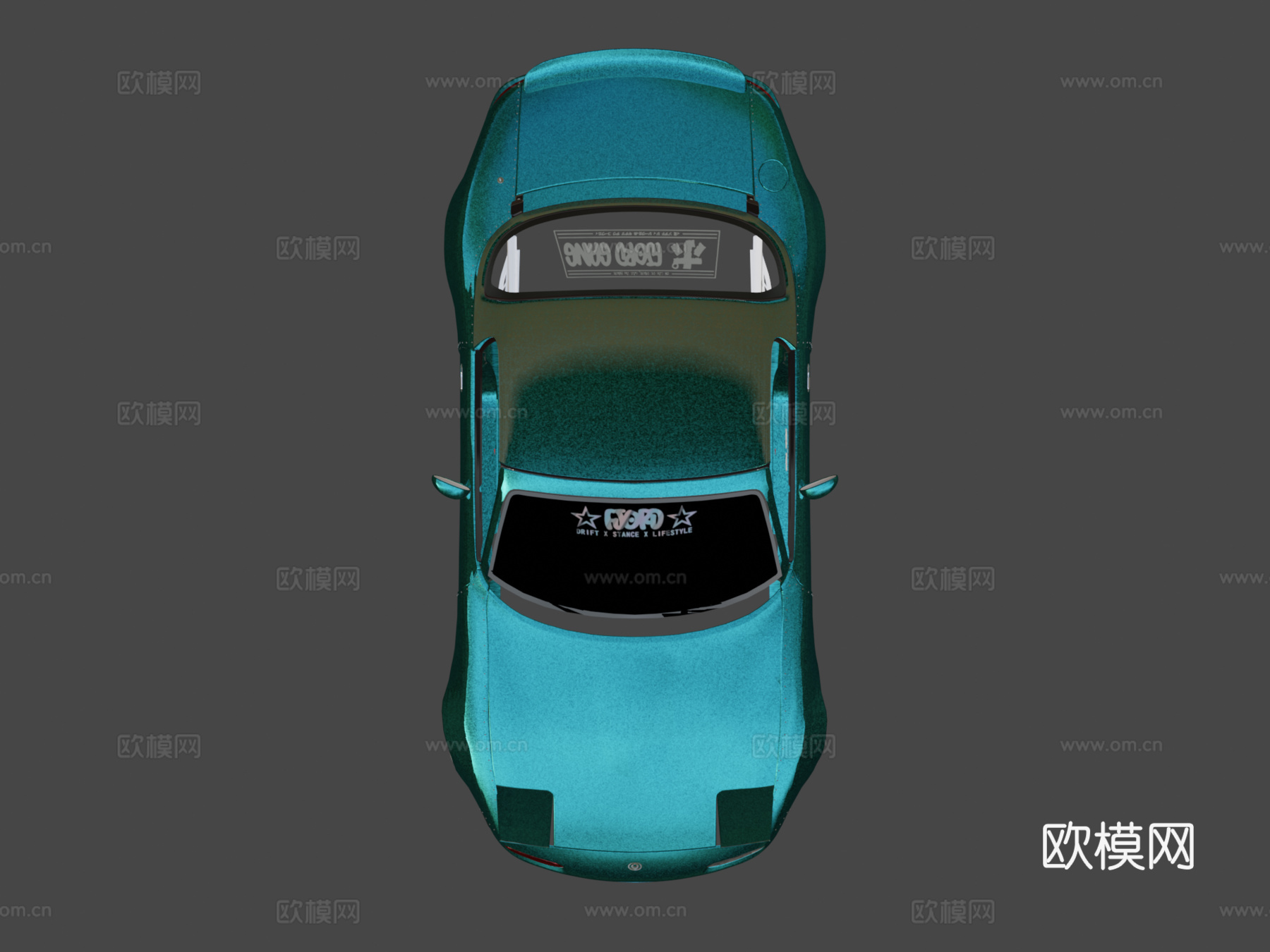 马自达 Miata NA 硬顶su模型