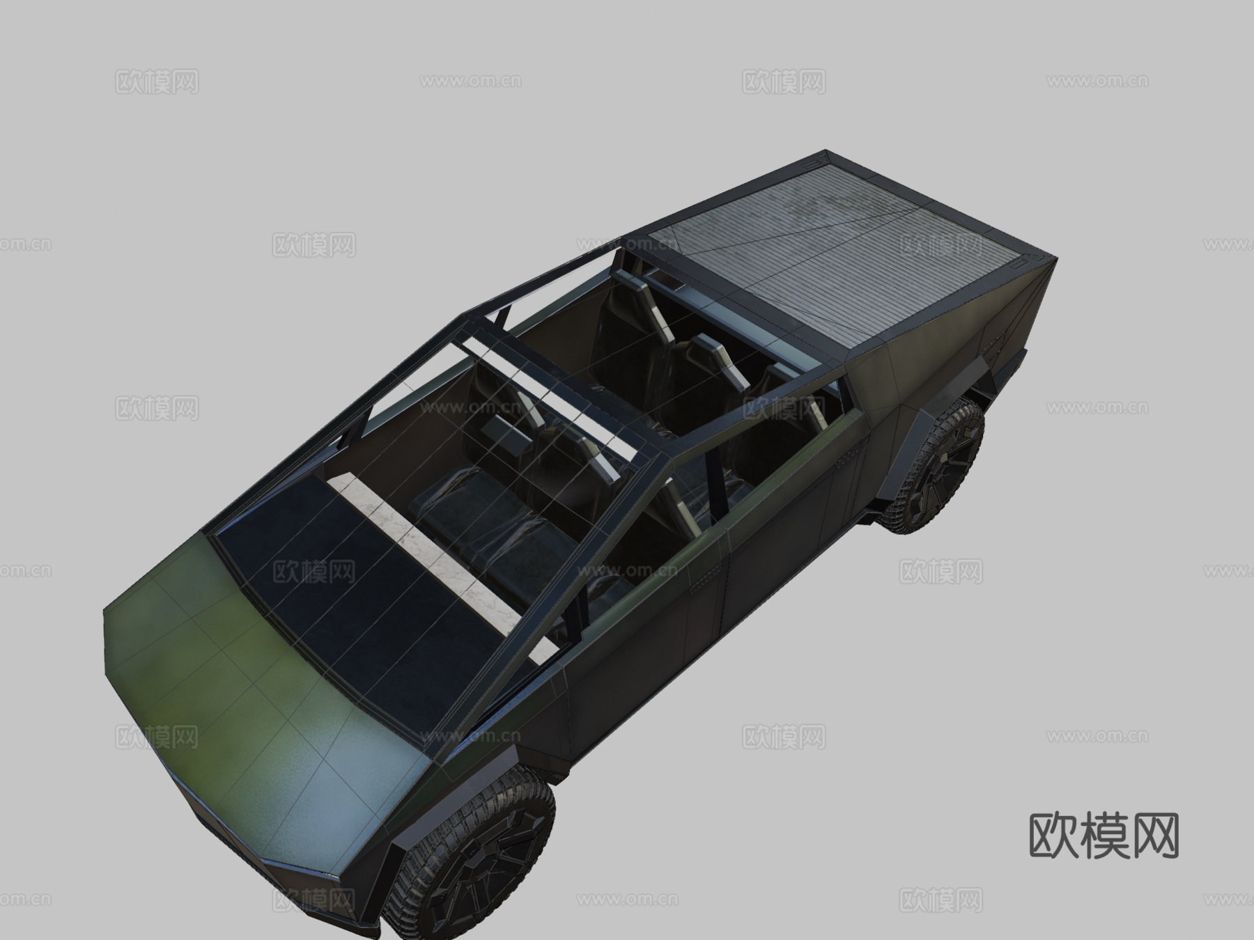 特斯拉 Cybertrucksu模型