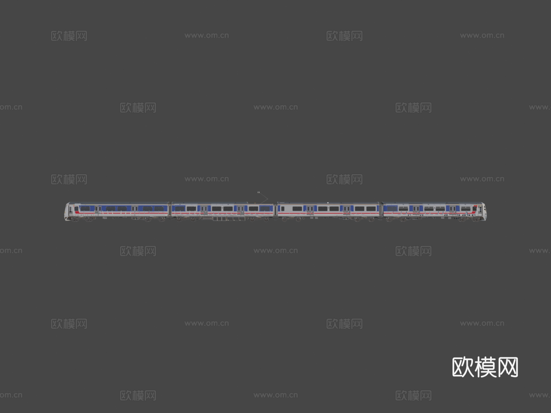 英国铁路321级电力动车组su模型