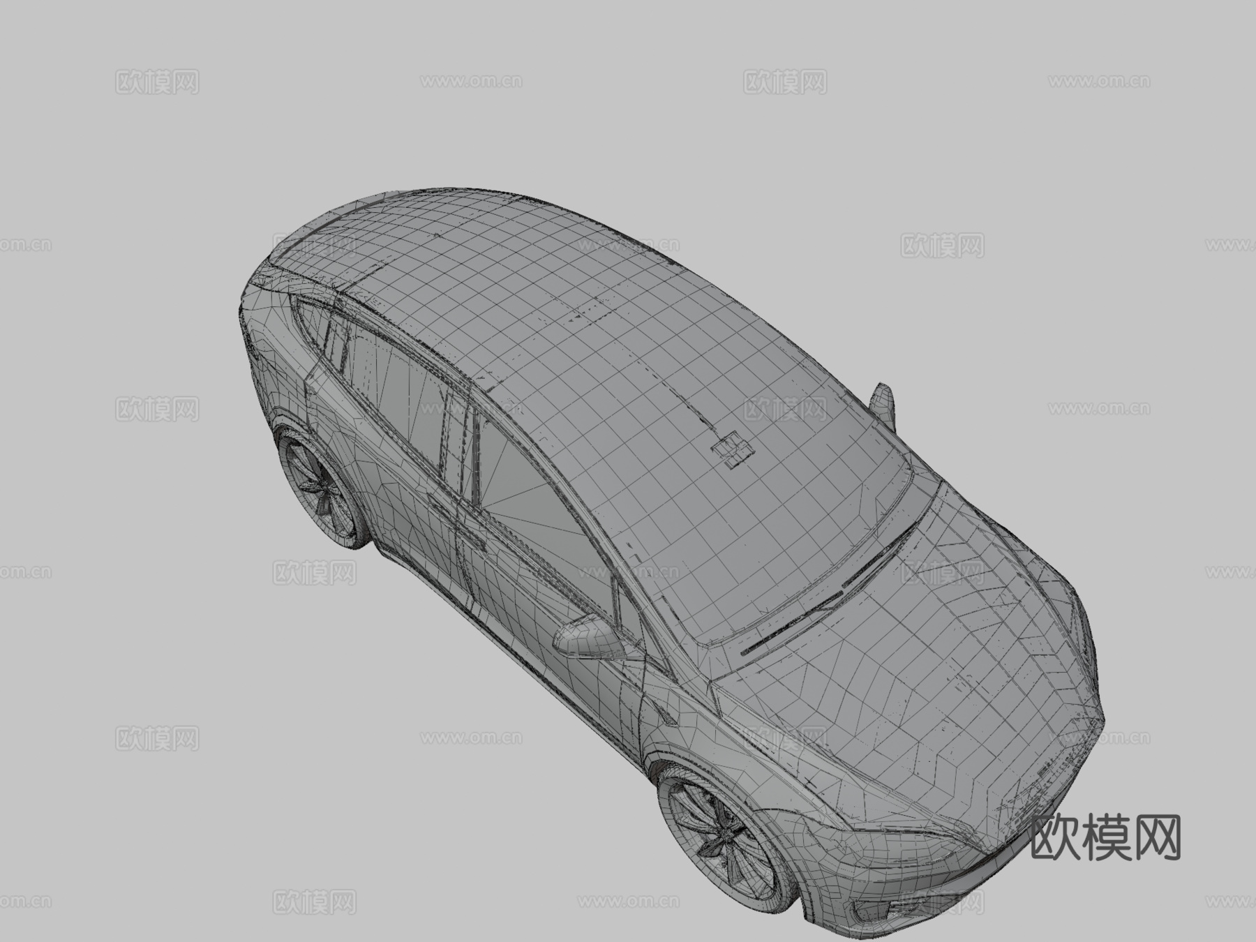 特斯拉Model Xsu模型