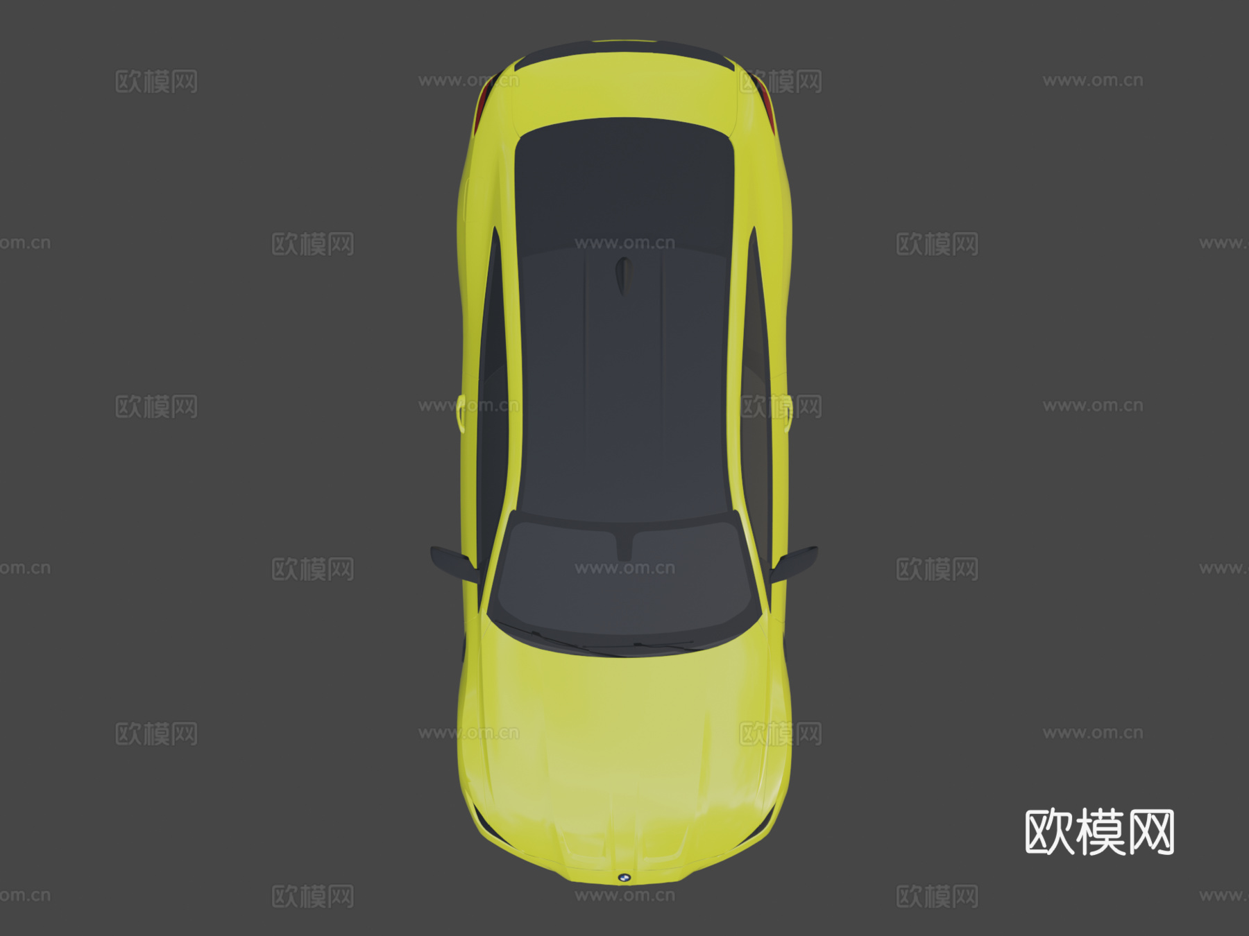 宝马 M4 Competition 无标记详细su模型