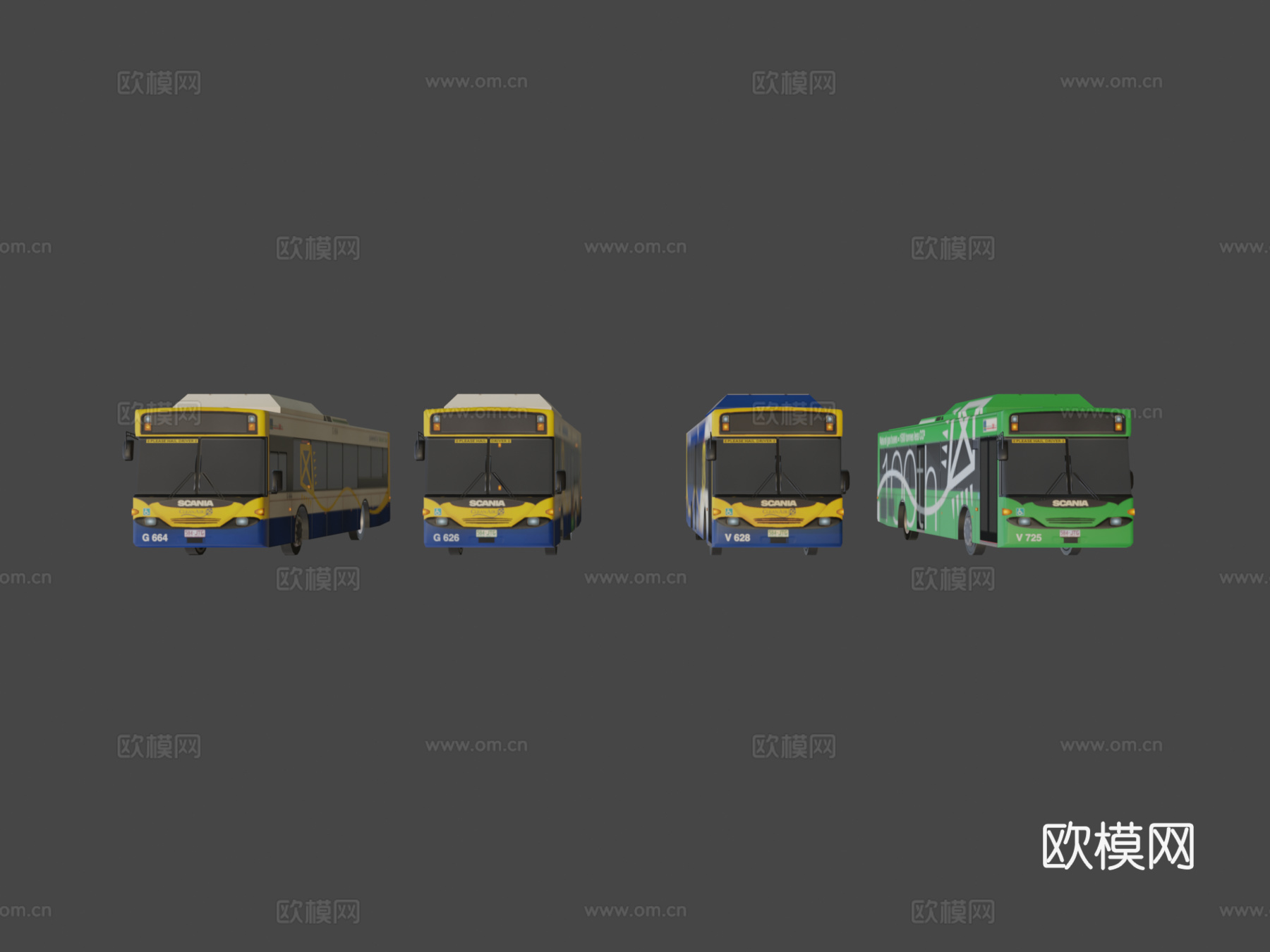 布里斯班市 斯堪尼亚 L94UB 巴士包 左舵su模型