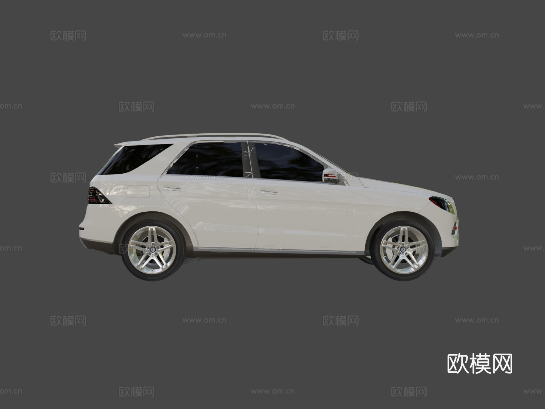 梅赛德斯-奔驰 豪华车 SUV 模型su模型