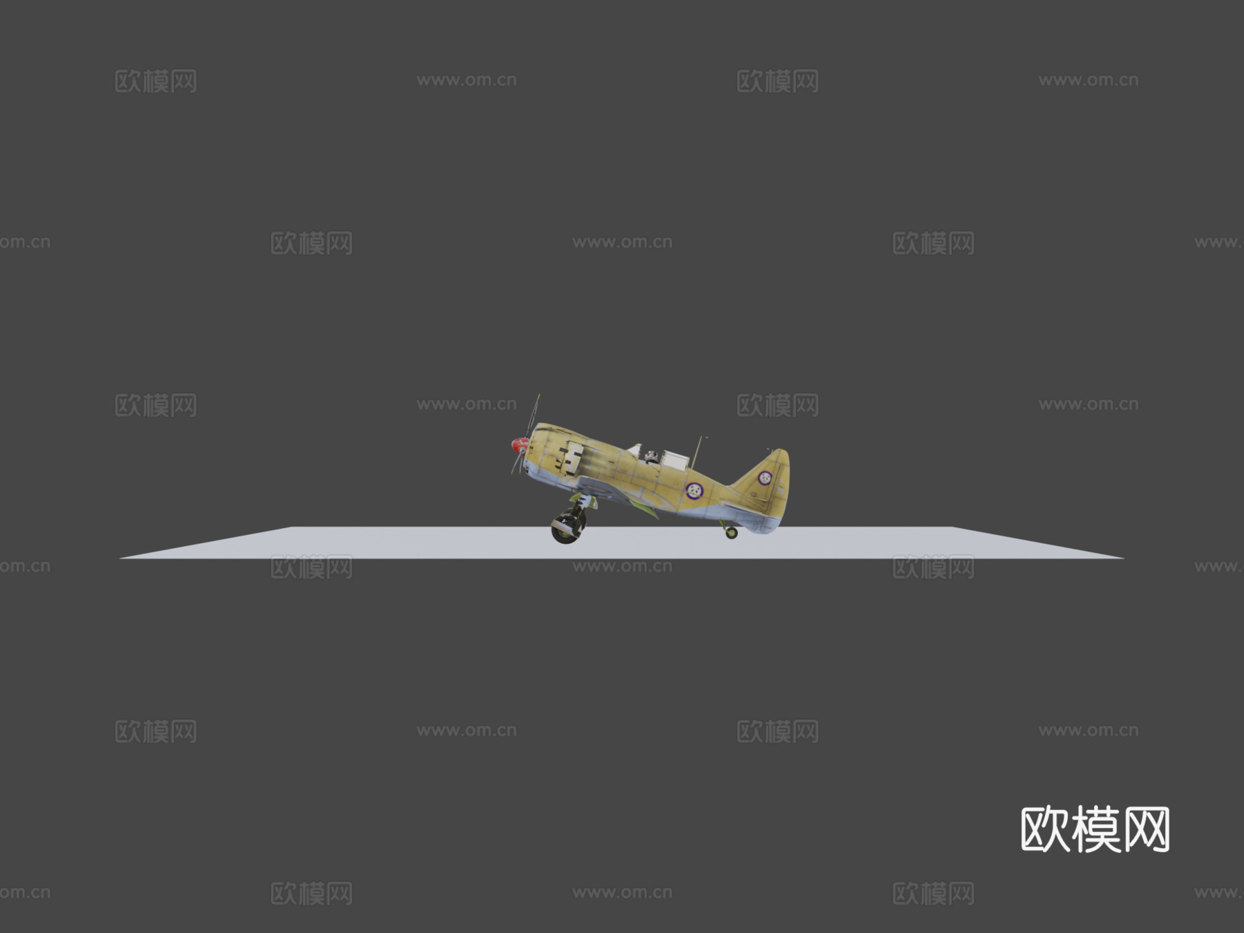 我的战争雷霆飞机3d模型