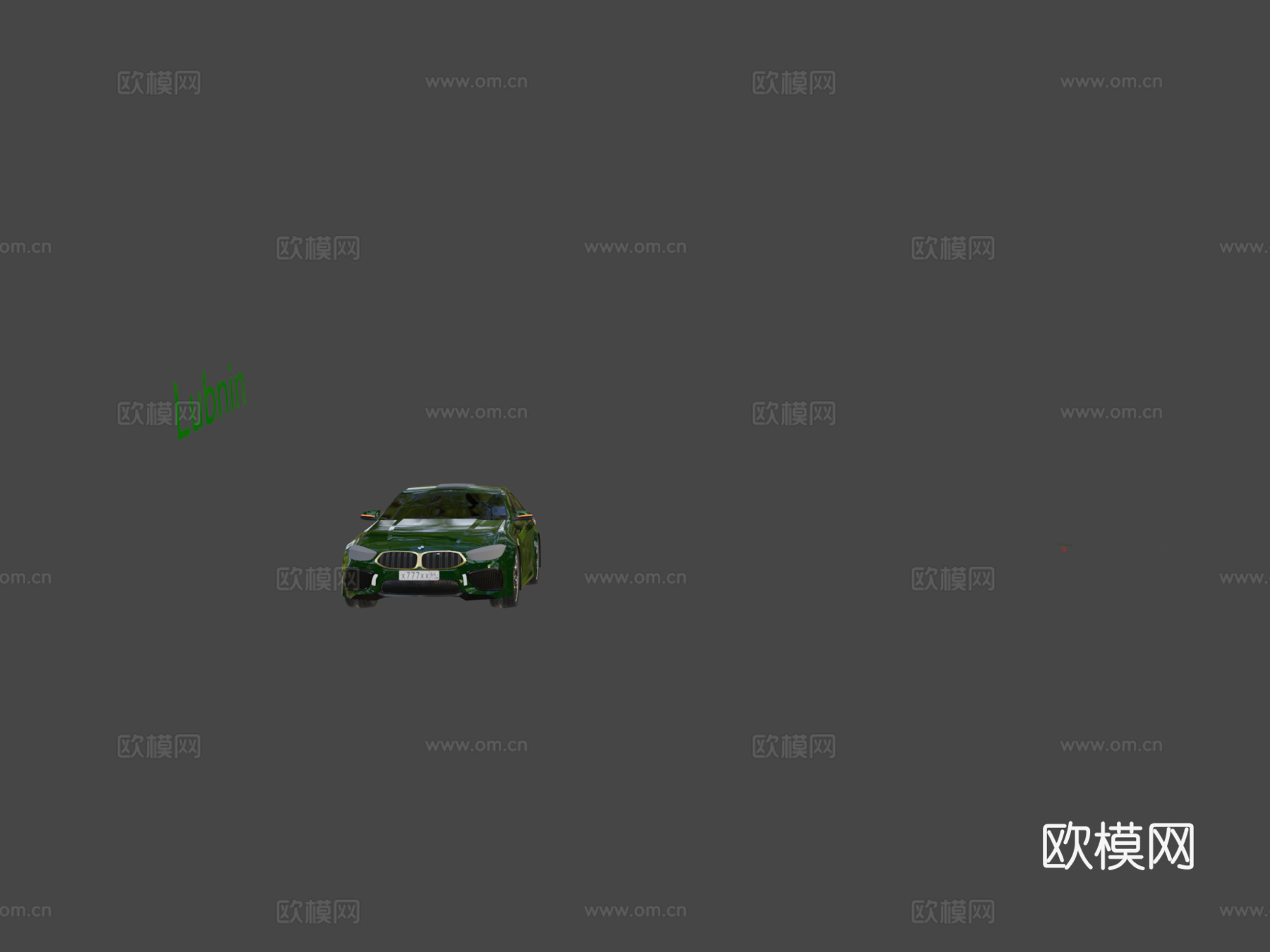 宝马 m8 大型轿跑 Competitionsu模型