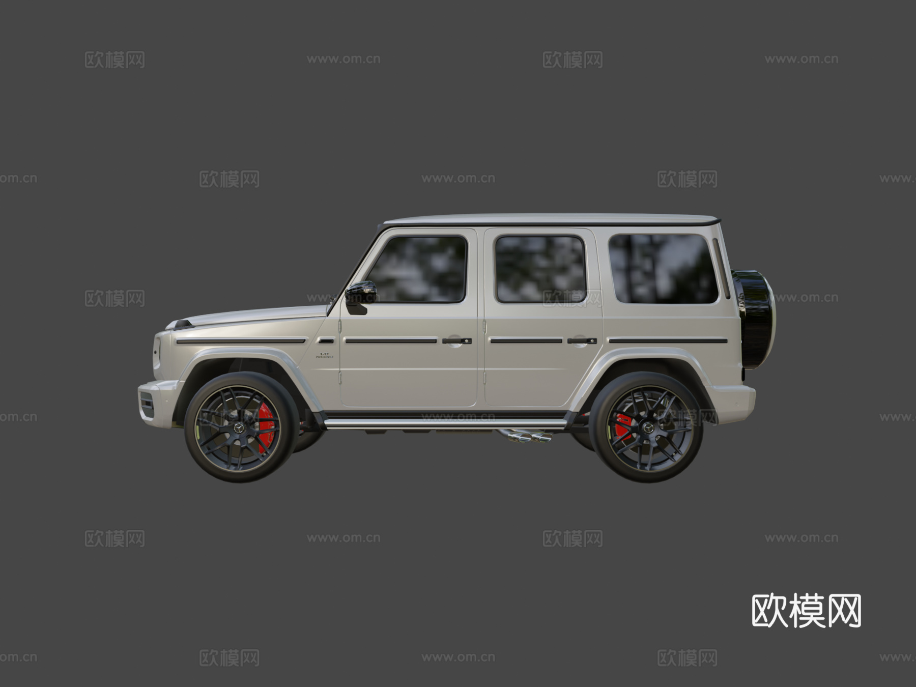 梅赛德斯-奔驰G63 AMG G级越野车su模型