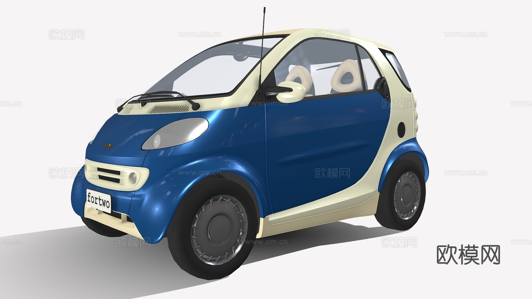 迷你汽车低多边形Unity shehab 房屋su模型