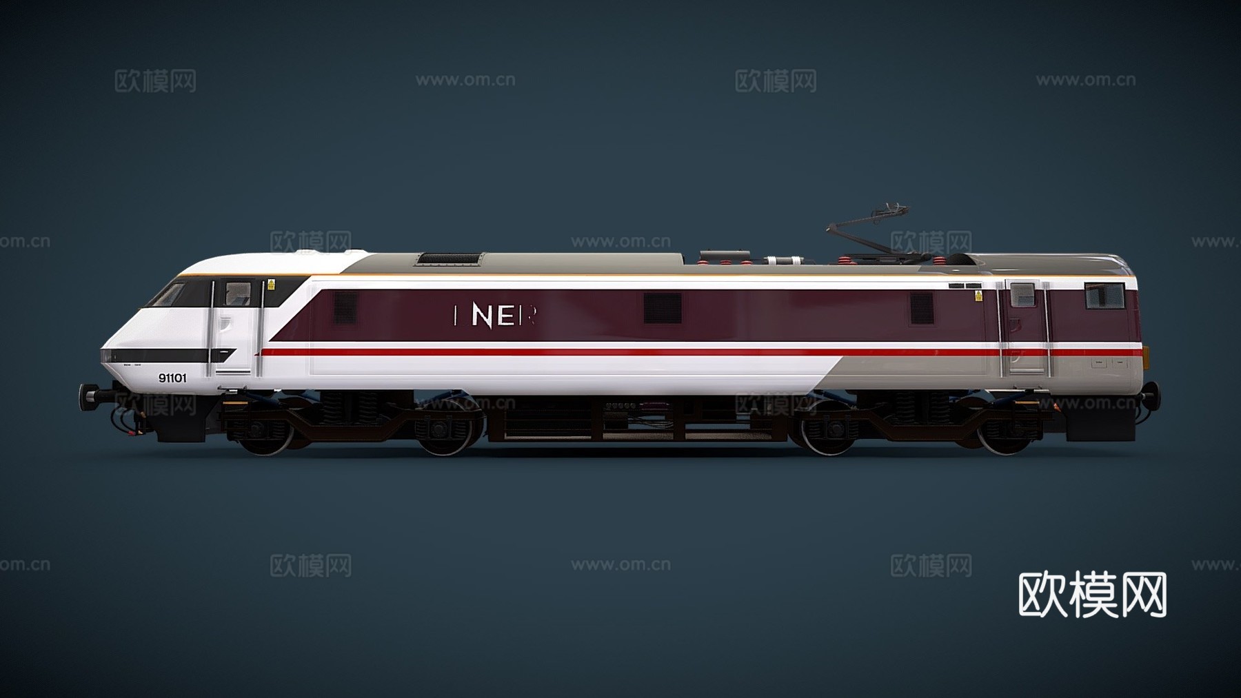 级动力单元伦敦东北铁路新2022涂装su模型