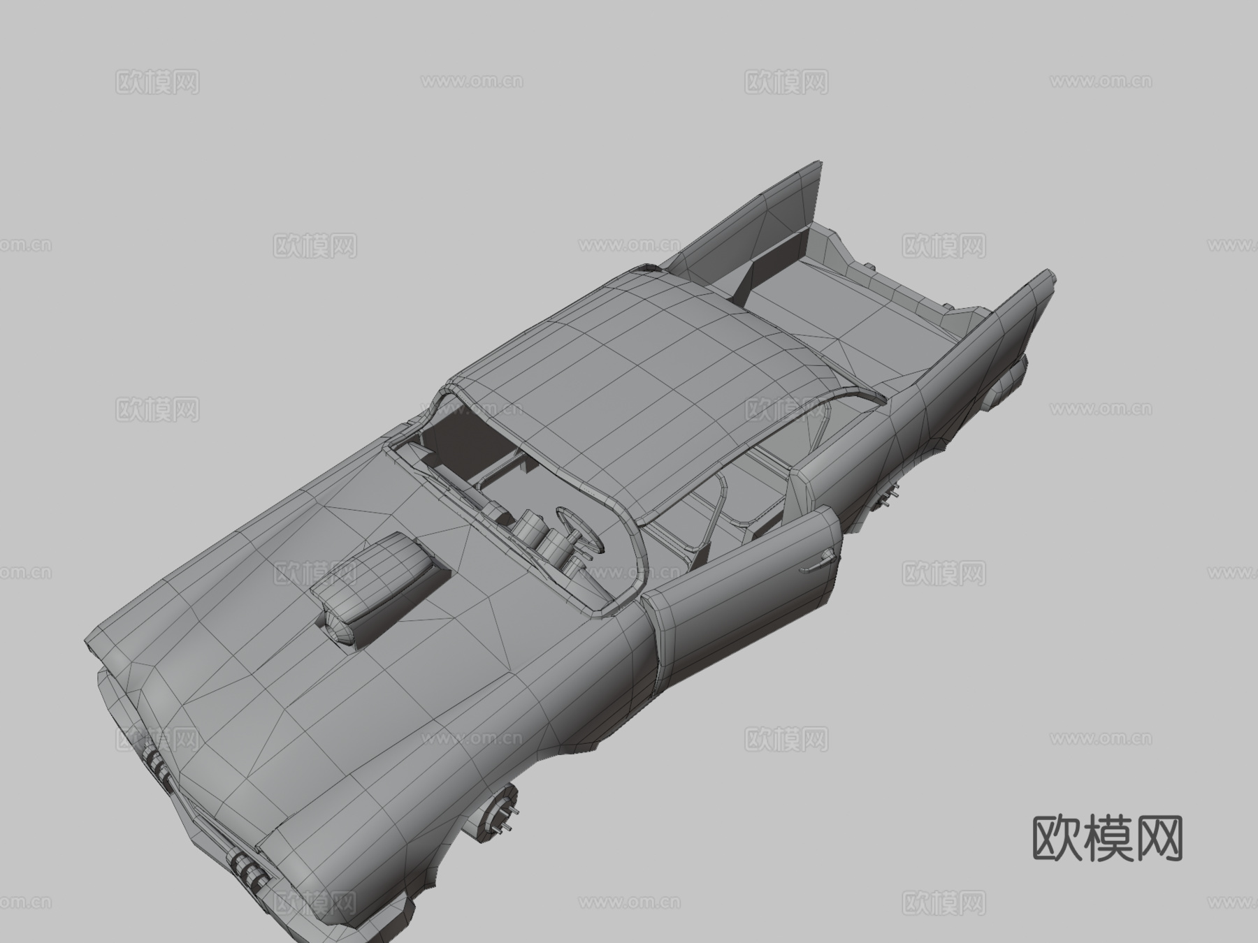 F4NV公路人残骸su模型