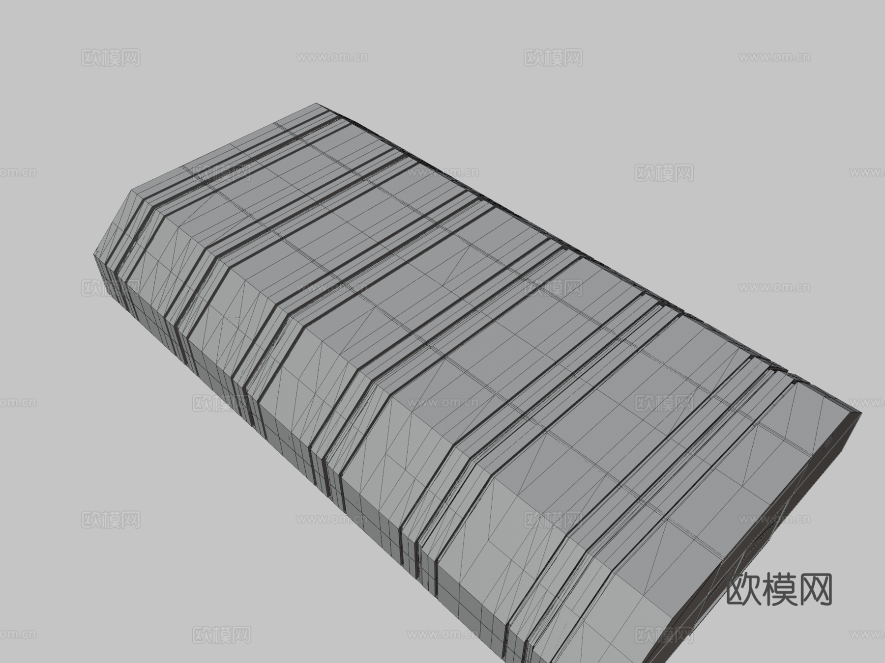 飞机机库su模型