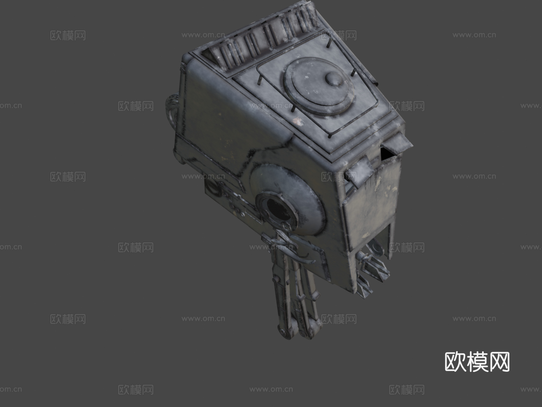 星球大战 ATST 绑定su模型