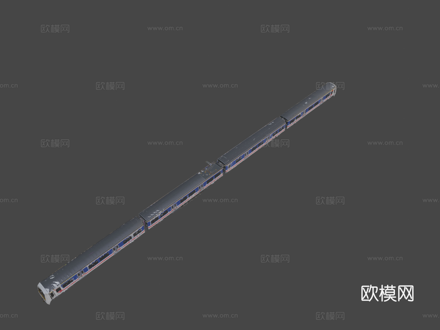 英国铁路321级电力动车组su模型