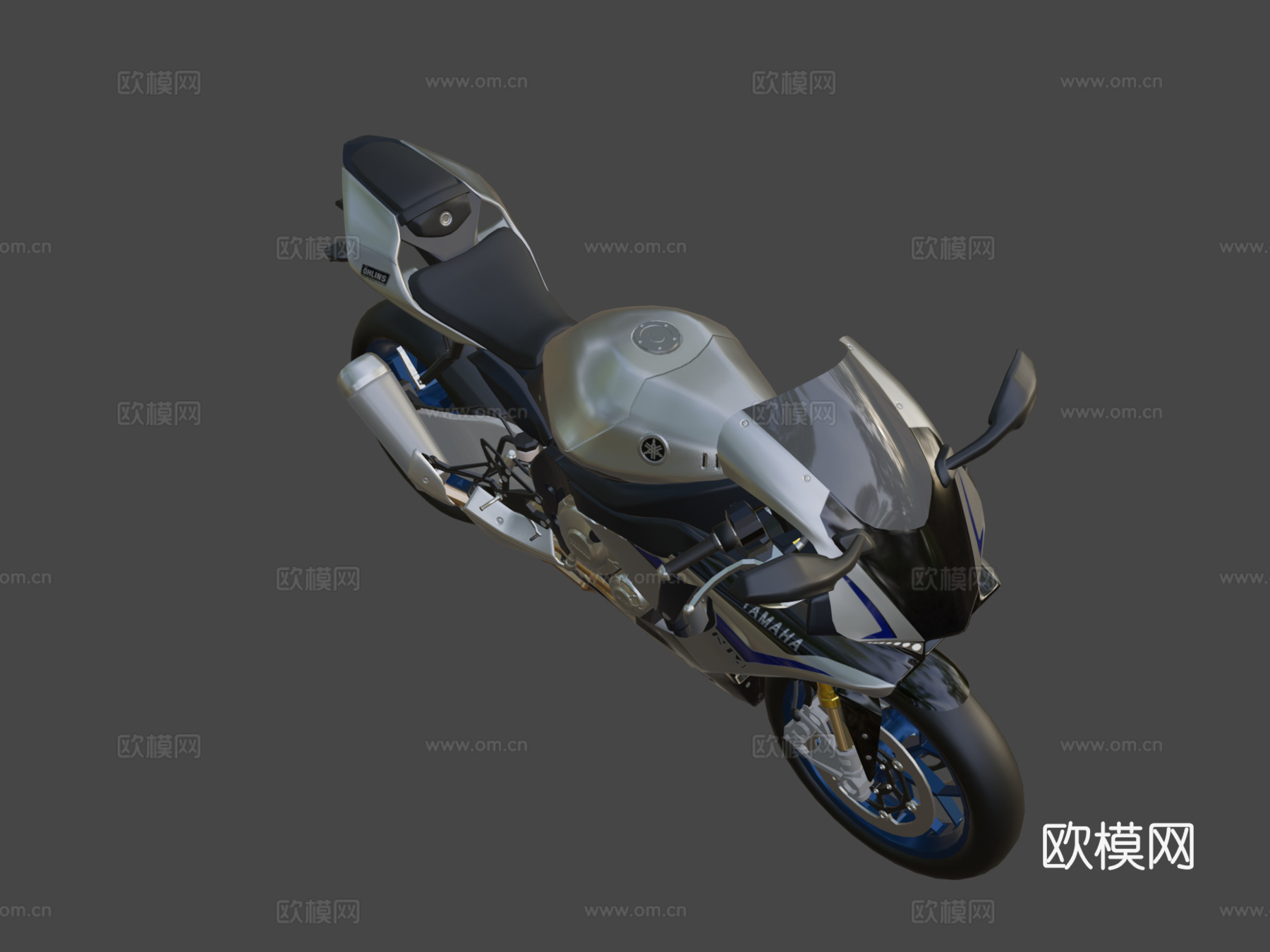 雅马哈R1Msu模型