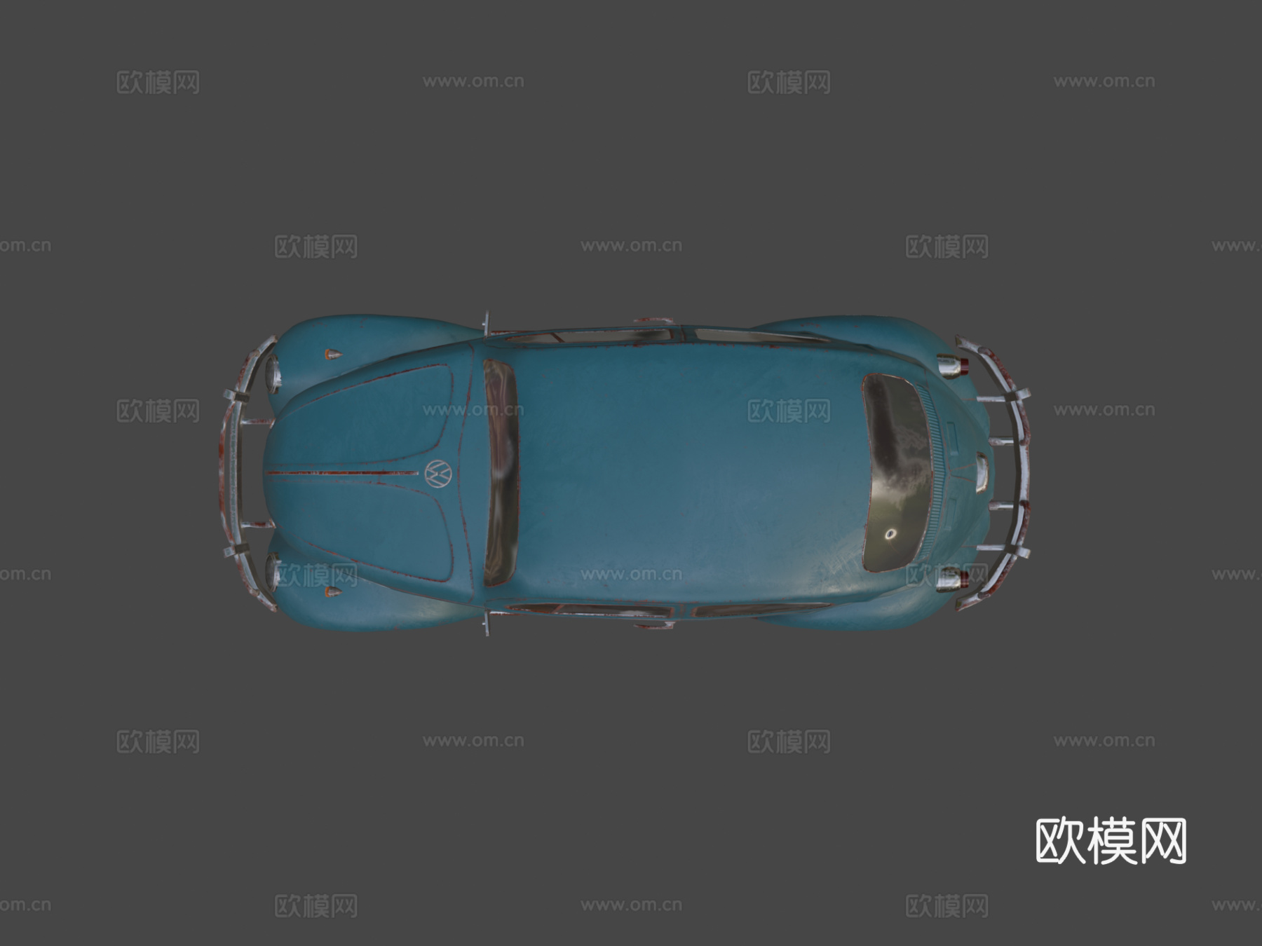 旧款甲壳虫su模型