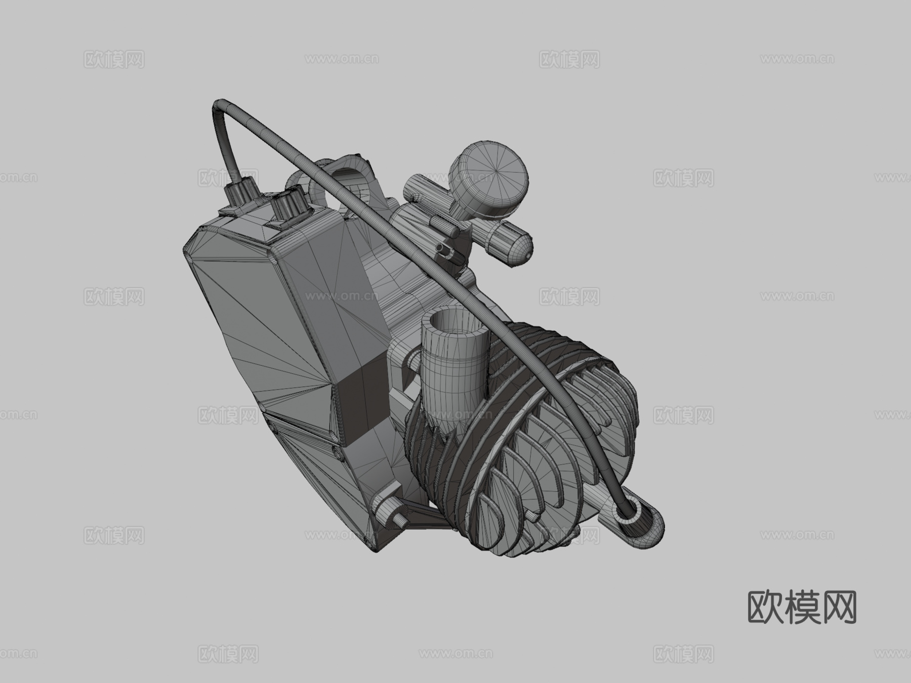 自行车发动机 TFLEX CAD STsu模型