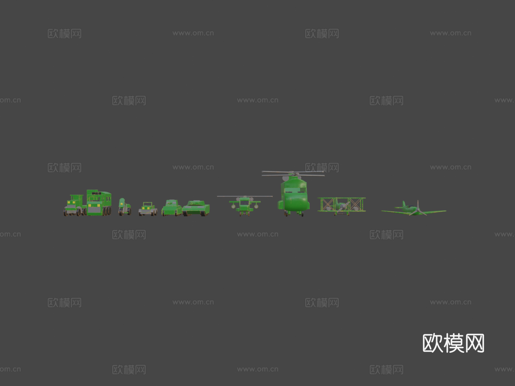 木制玩具su模型