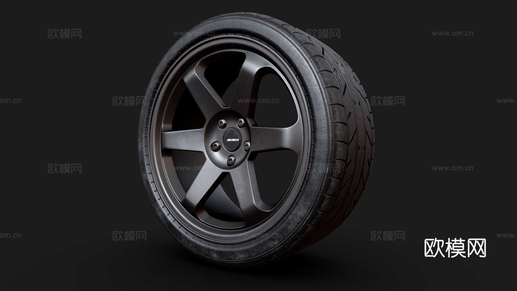 AVID1 AV6 通用轮胎su模型