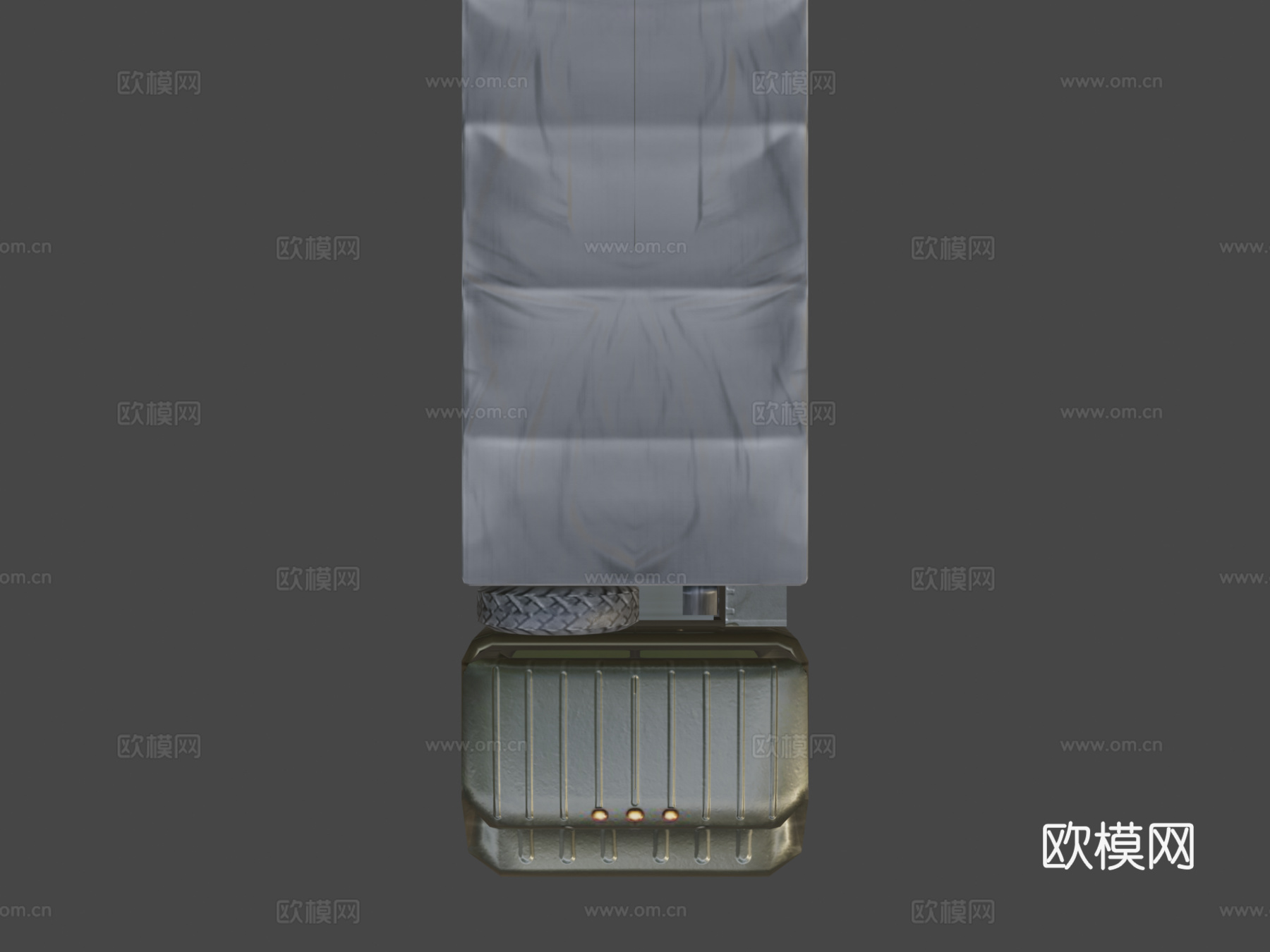 GAZ66越野卡车3d模型