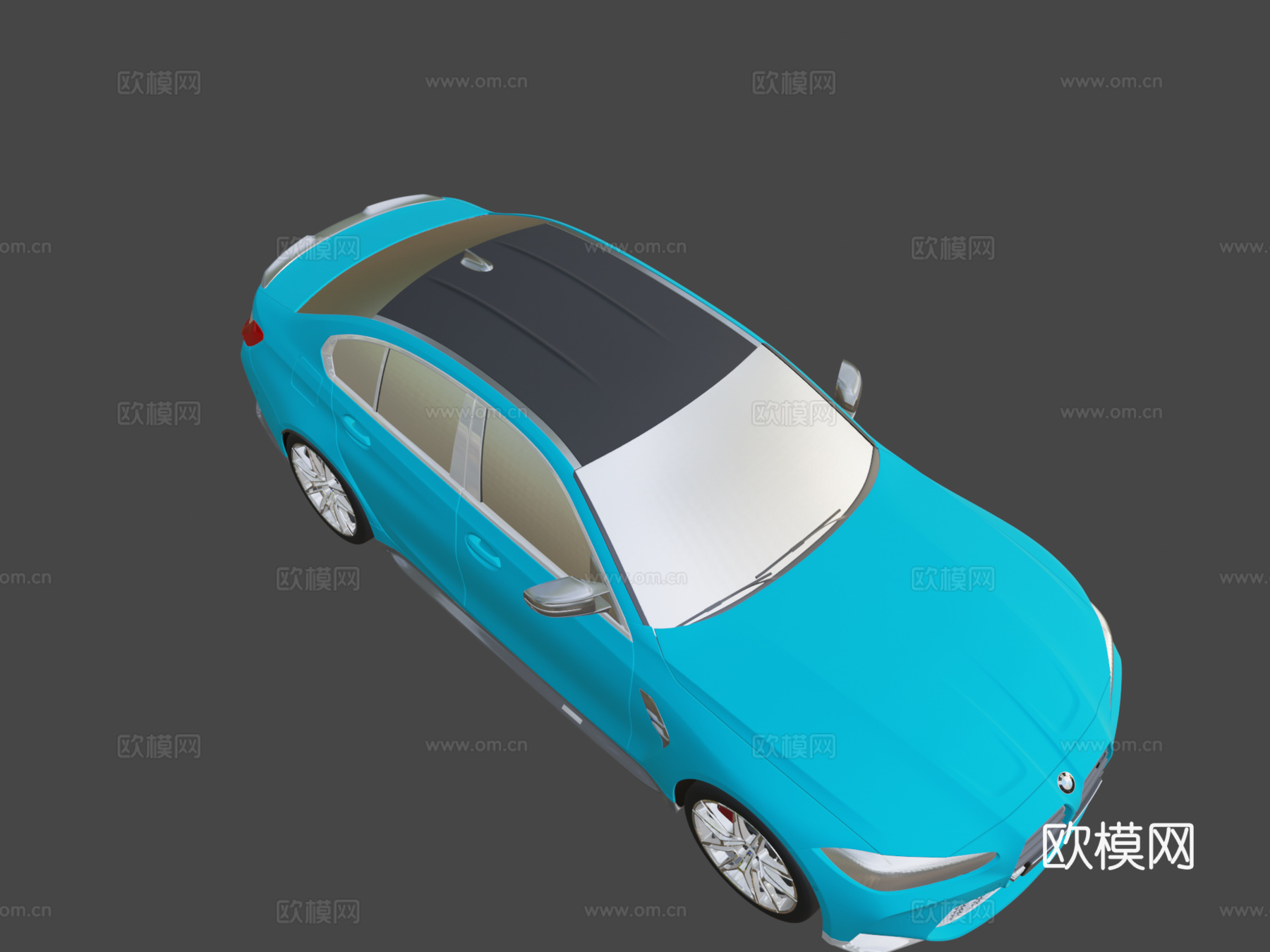 宝马 M3 竞赛 G80su模型