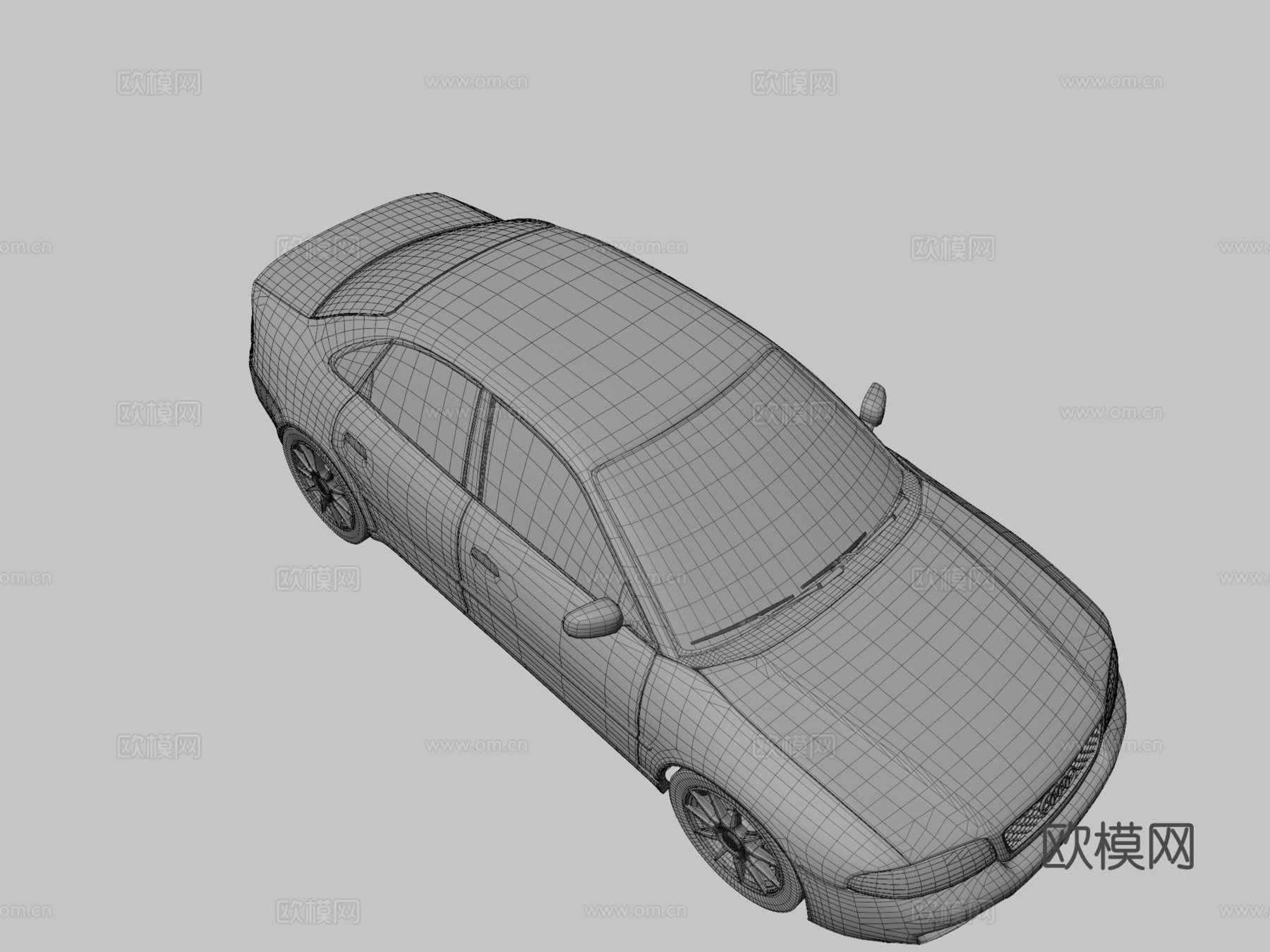 奥迪 A4 B5su模型
