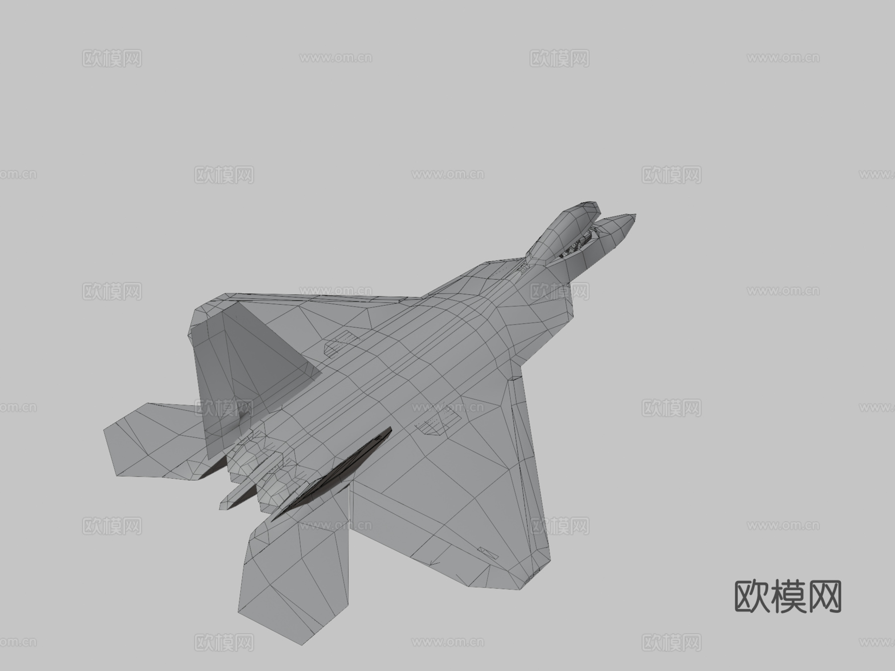 洛克希德·马丁 F22 猛禽su模型