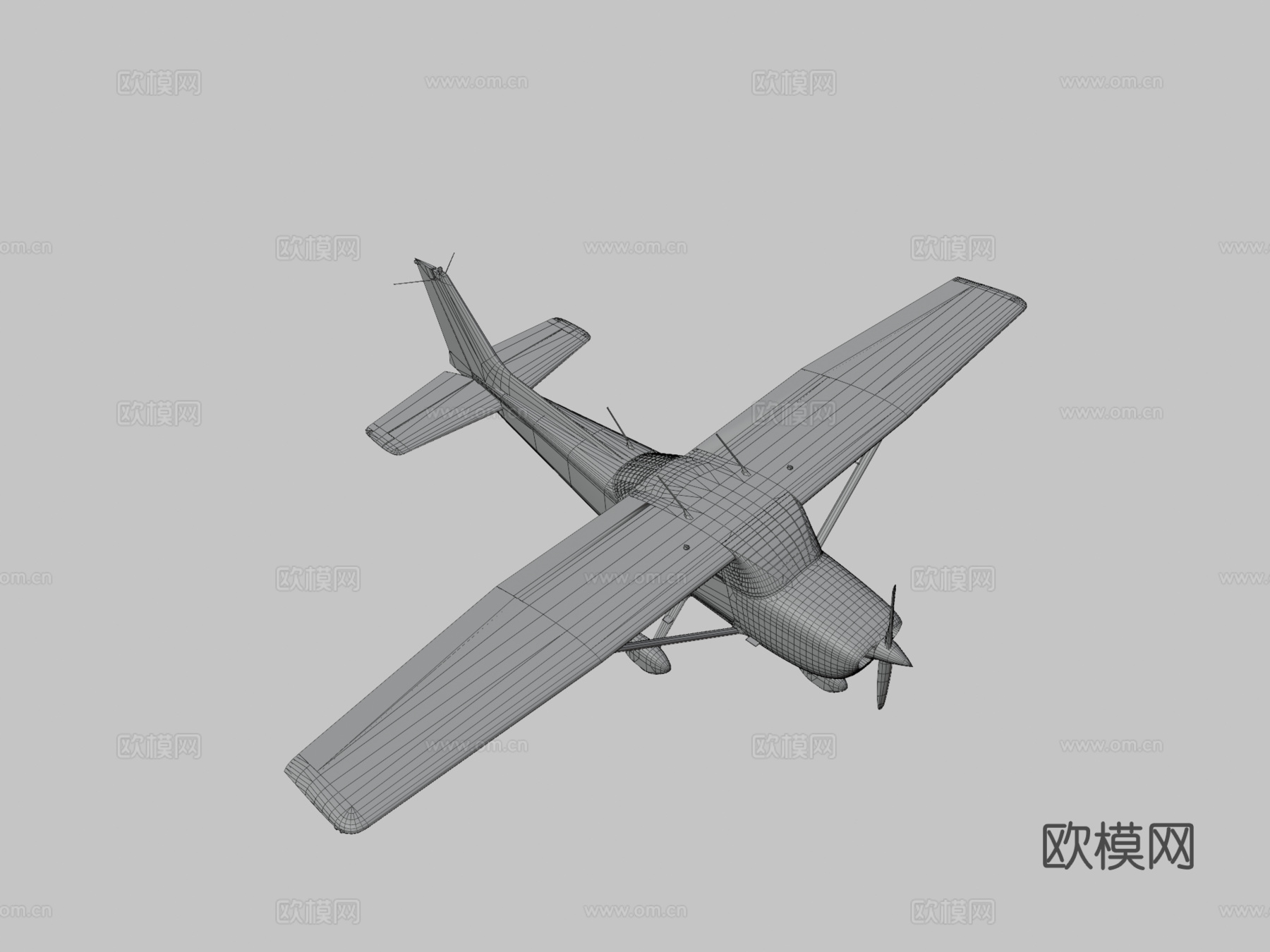 塞斯纳172su模型