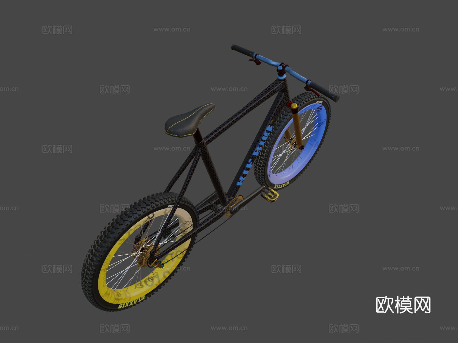 自行车Msu模型