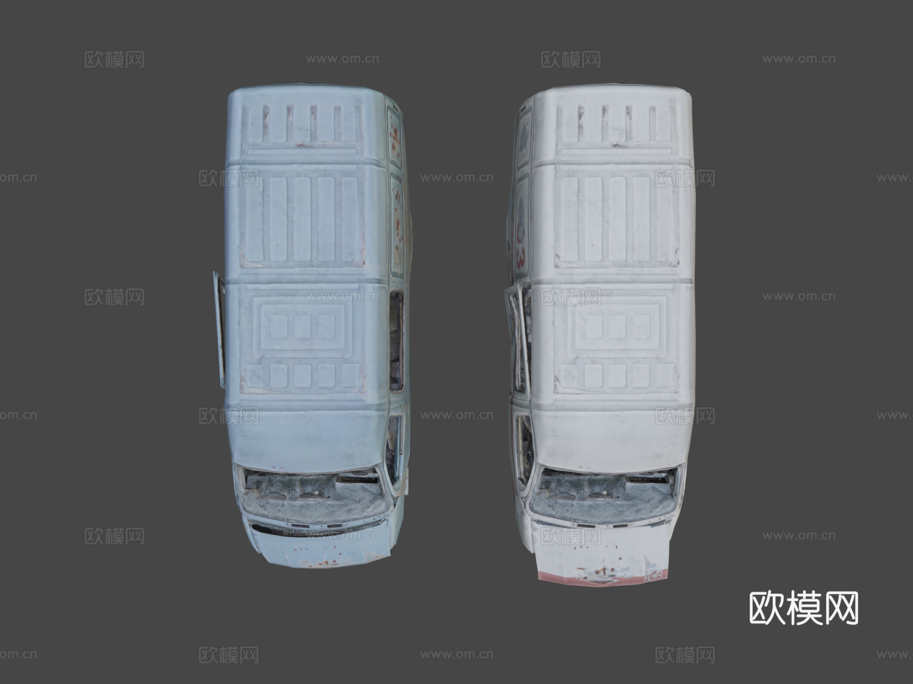 嘎斯羚羊被摧毁su模型