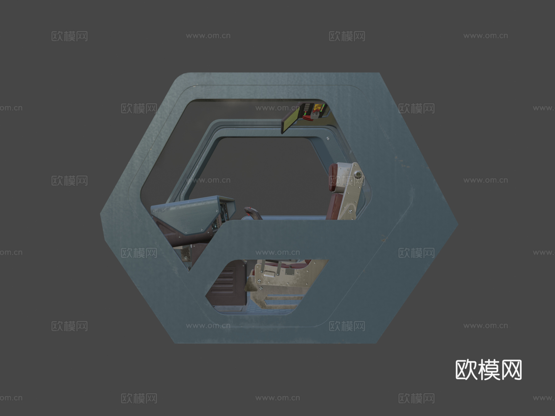 科幻驾驶舱8su模型