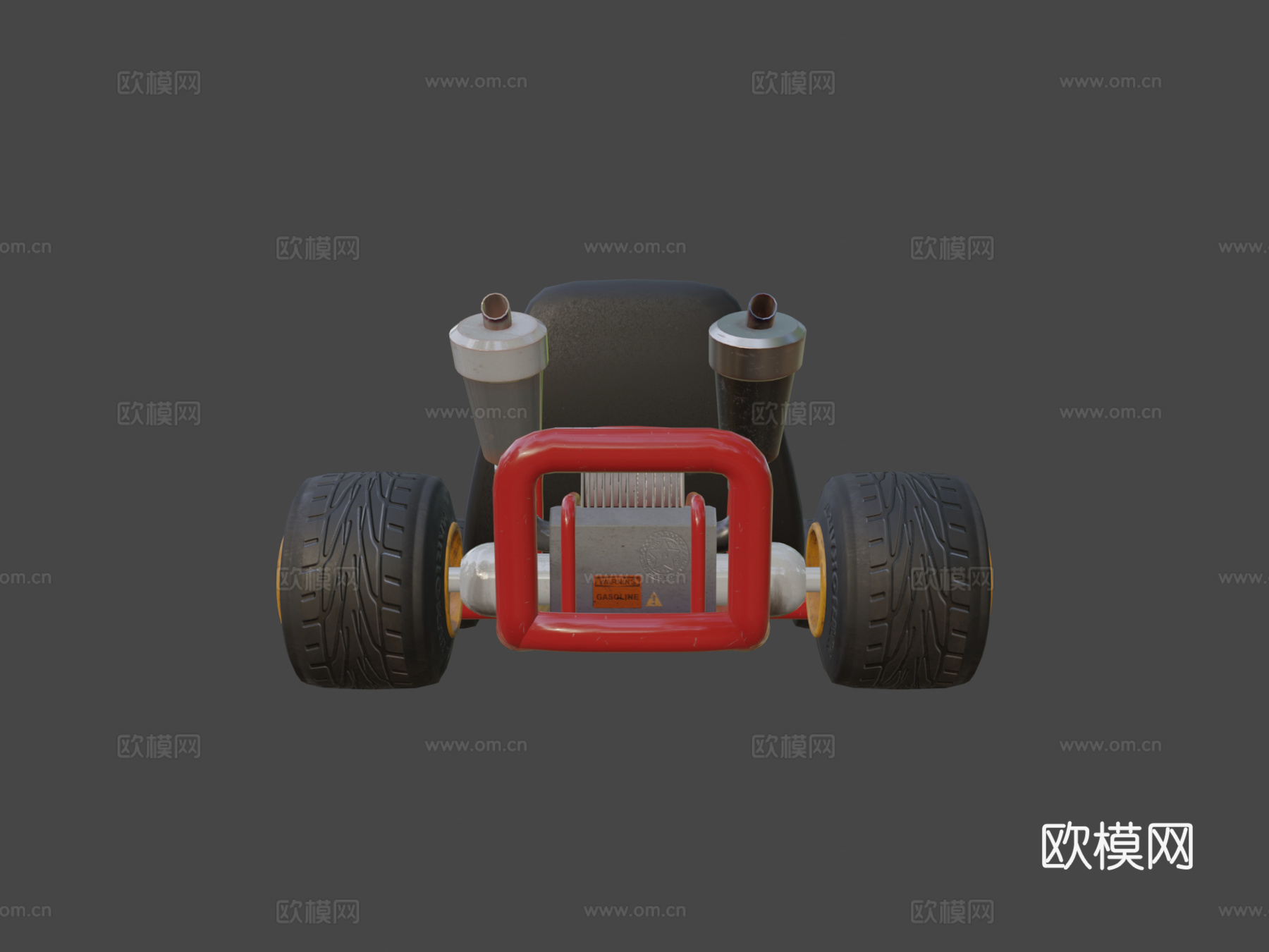 马里奥赛车64管道框架su模型