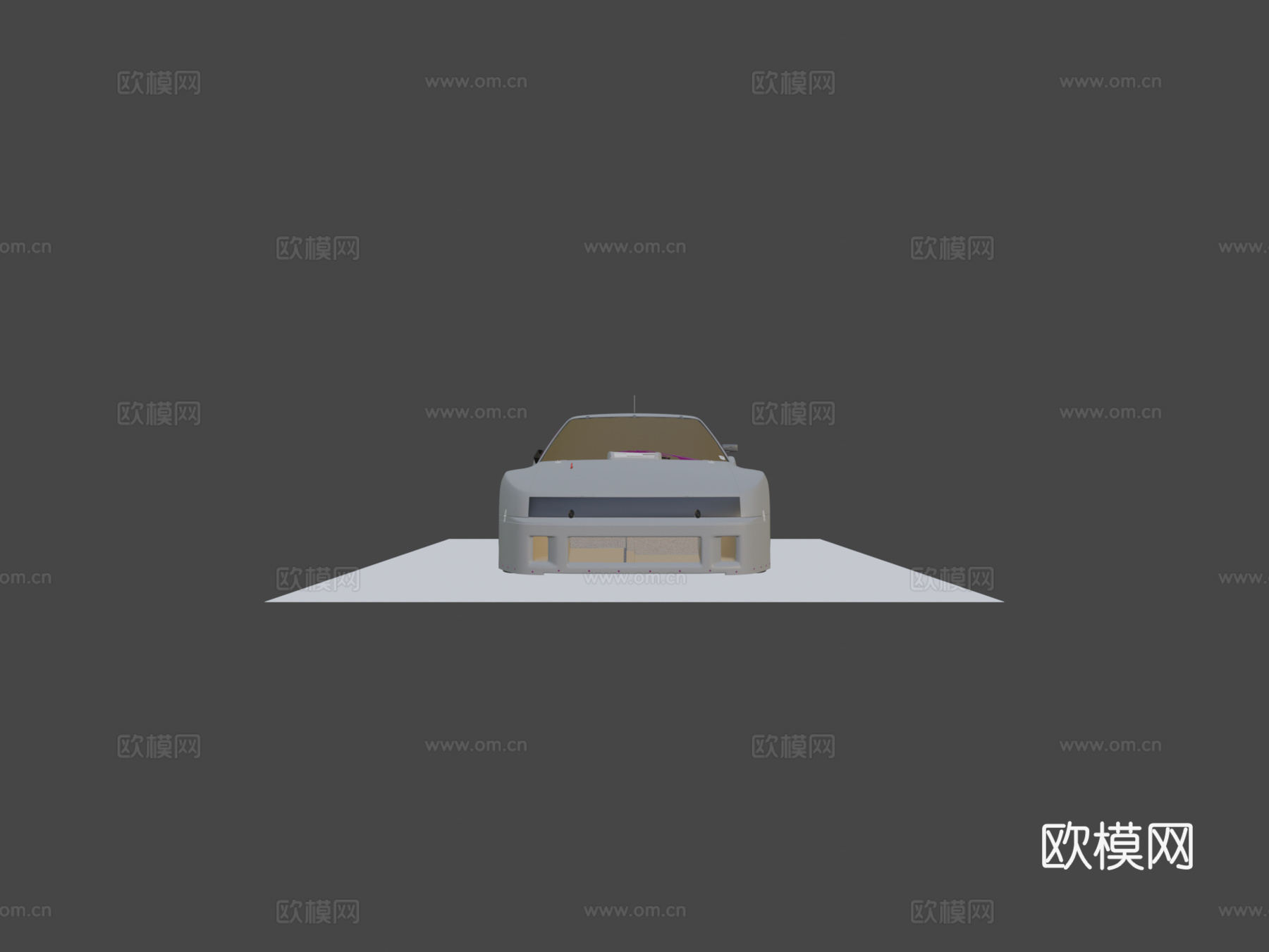 赛利卡GTO赠送中多边形su模型