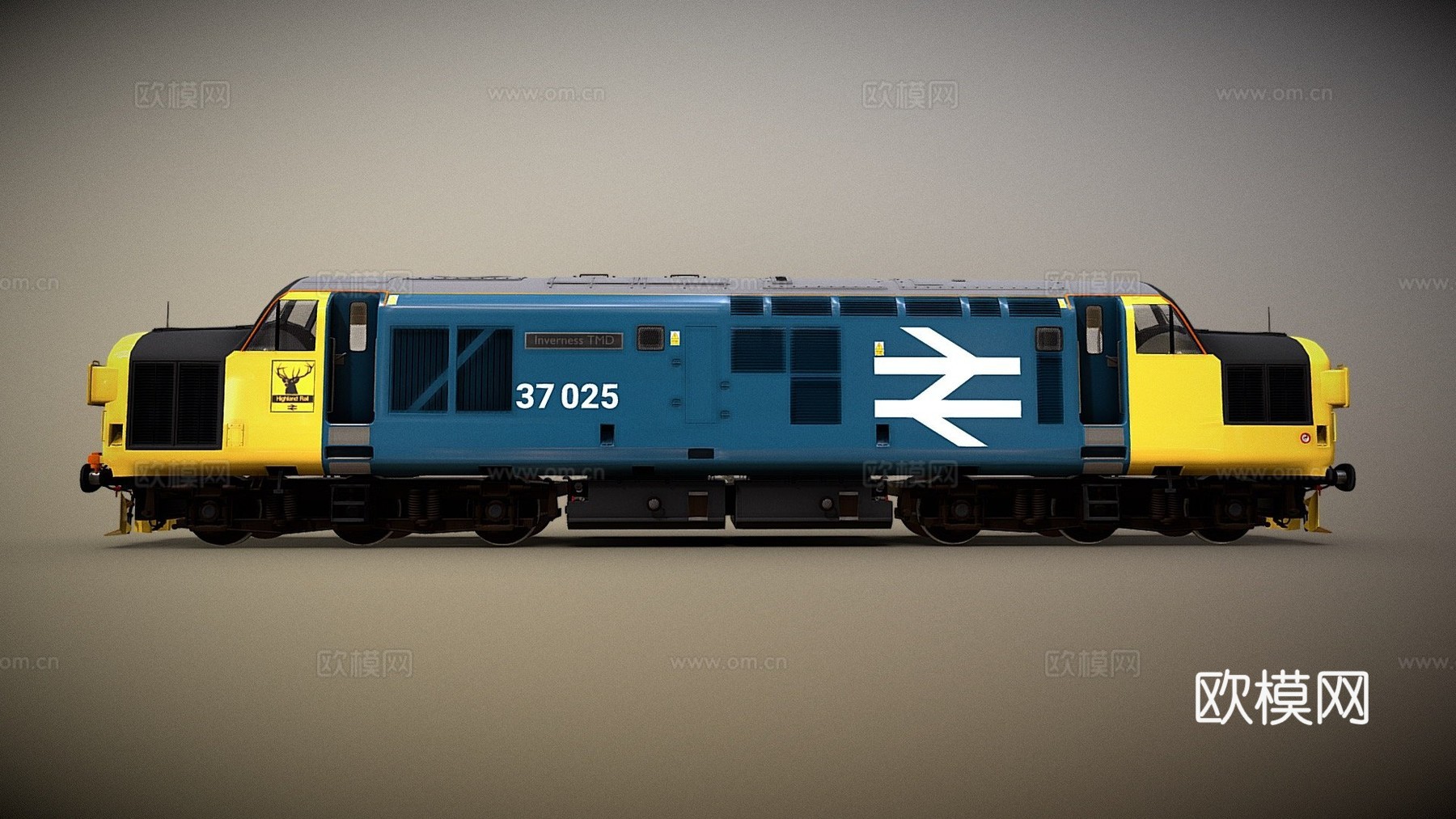 英国铁路 37 型su模型