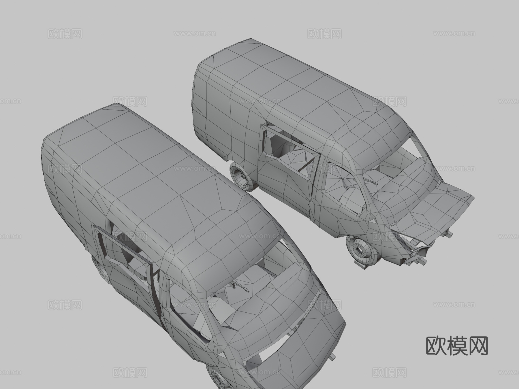 嘎斯羚羊被摧毁su模型