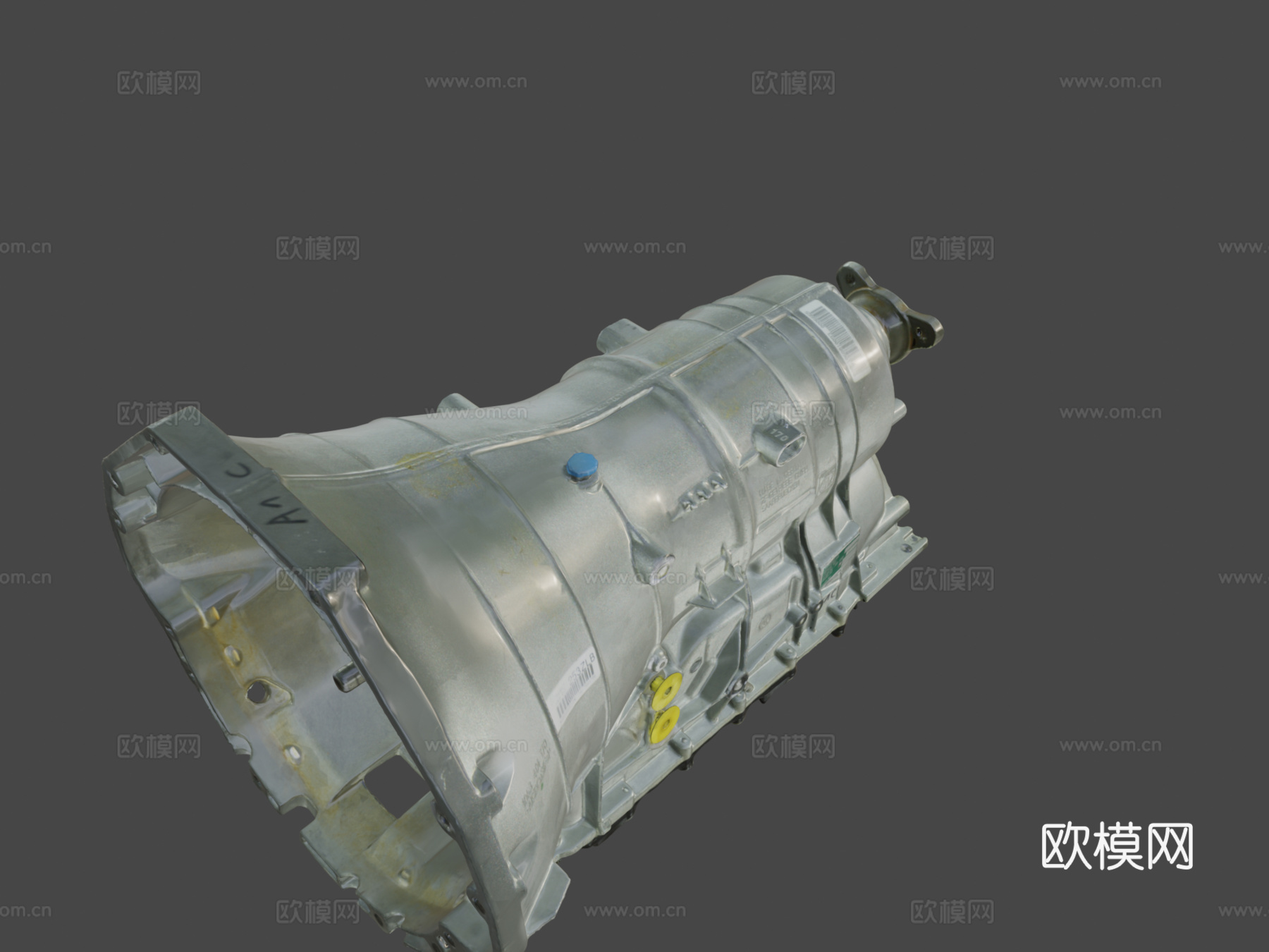 变速箱三维扫描阿泰克蜘蛛su模型