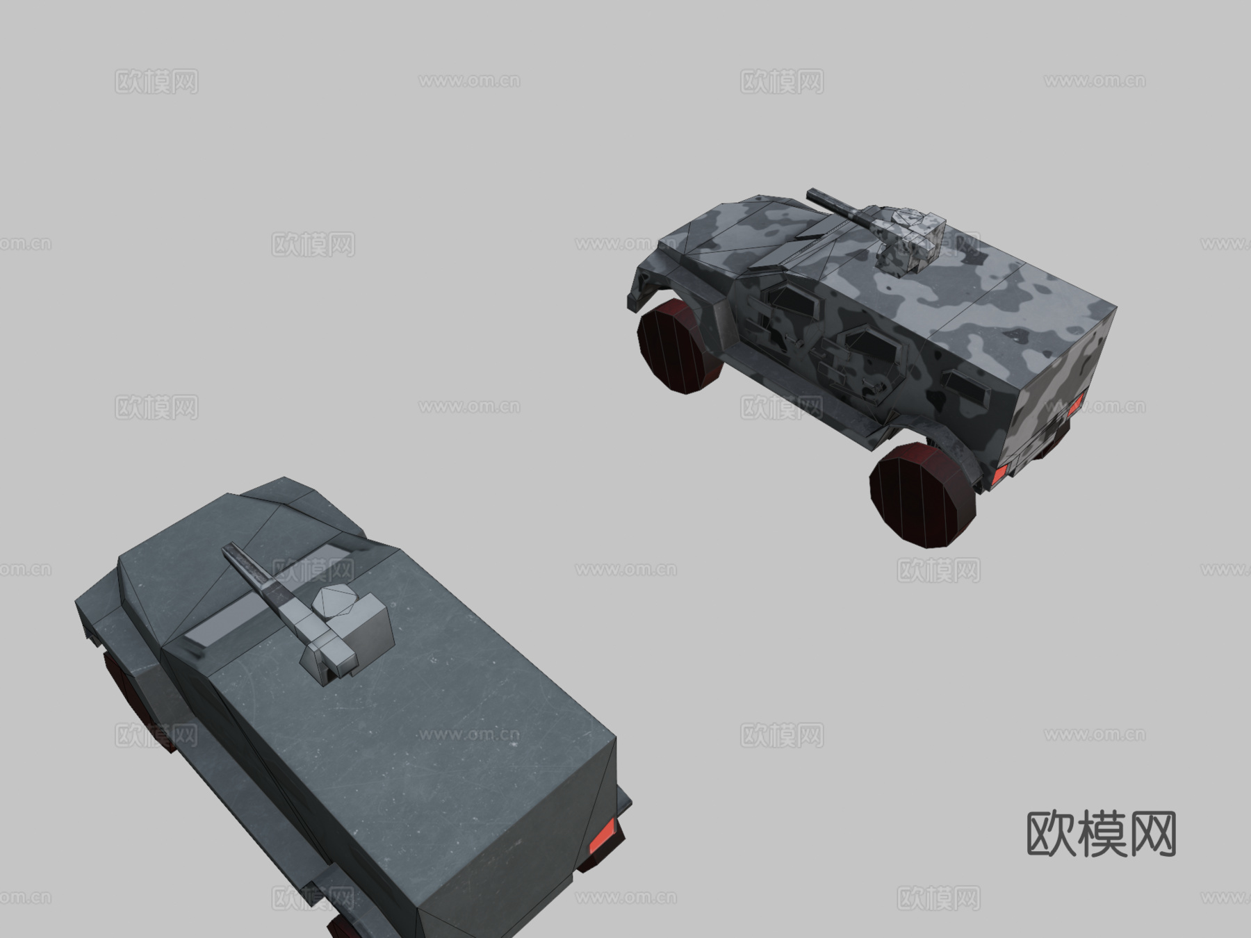 装甲运输车su模型