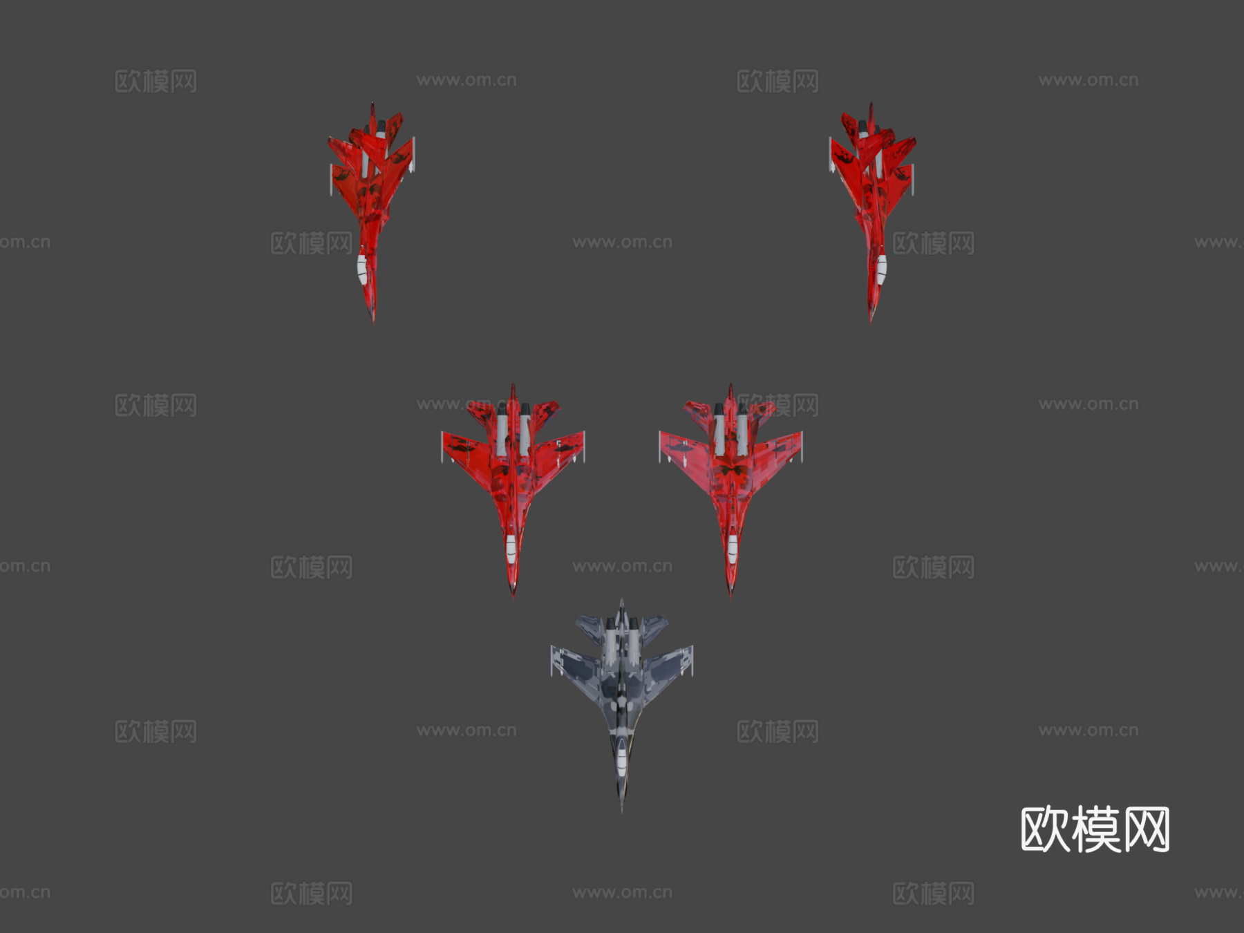 苏霍伊苏27侧卫su模型