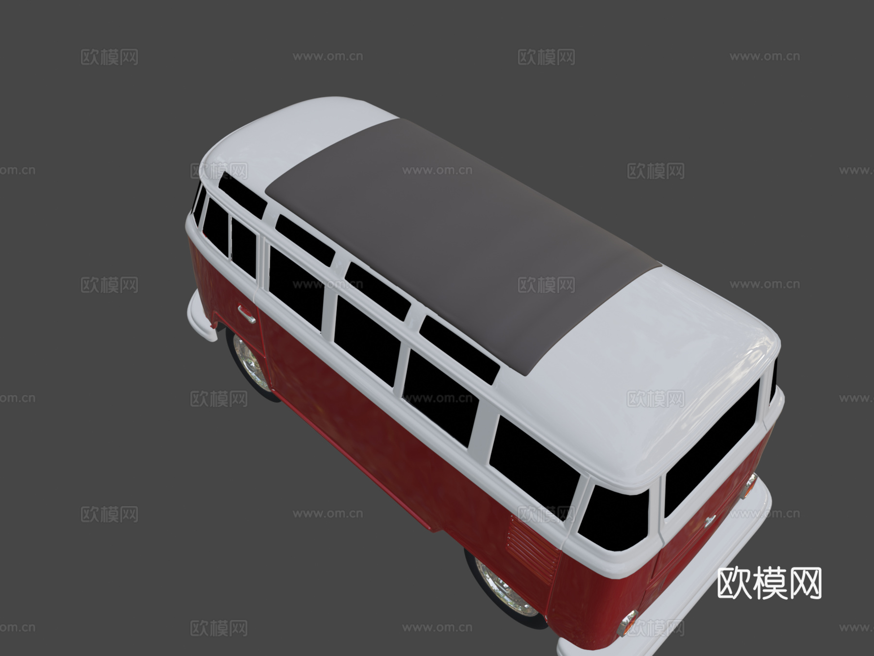 大众巴士su模型