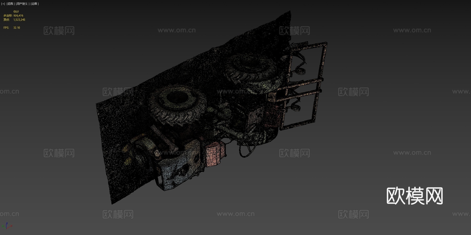 帕斯夸利9457约1980年型号su模型