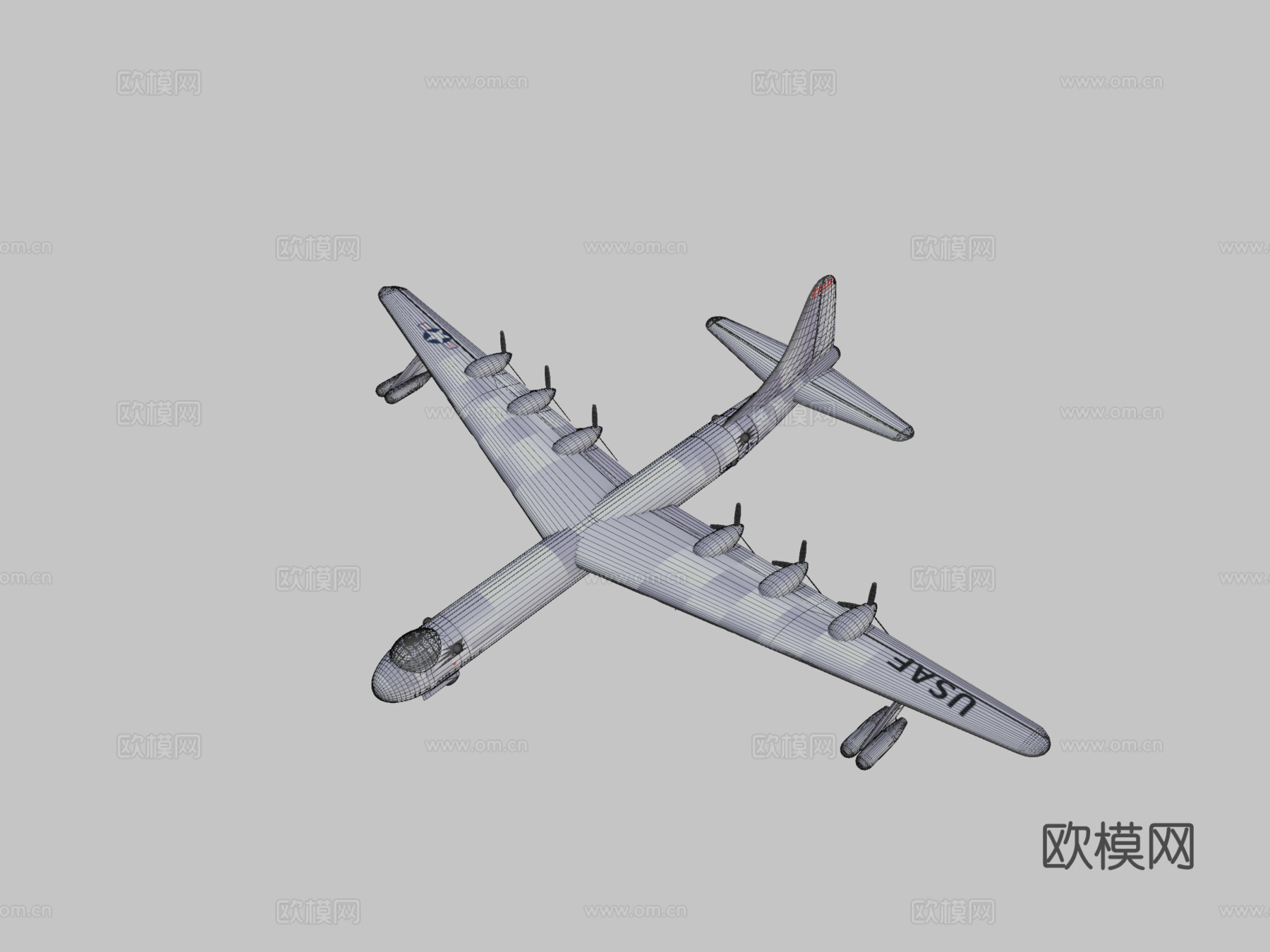 康维尔B36和平缔造者su模型